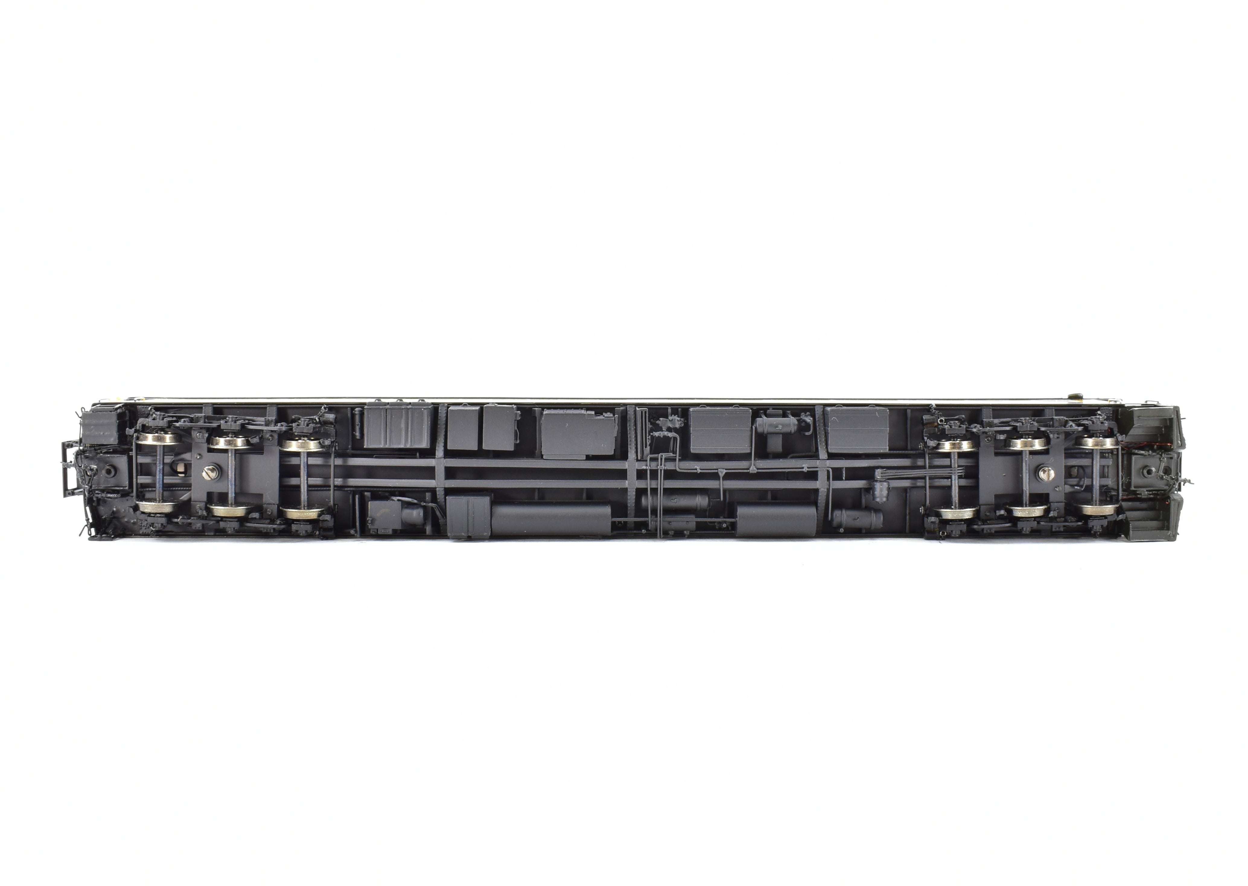 HO Scale Brass Model Railroad Business Car - North Bank Line SP&S (Spokane, Portland & Seattle) Business Car No. 99, Circa 1965 - 1970, Fine - Quality Collectible