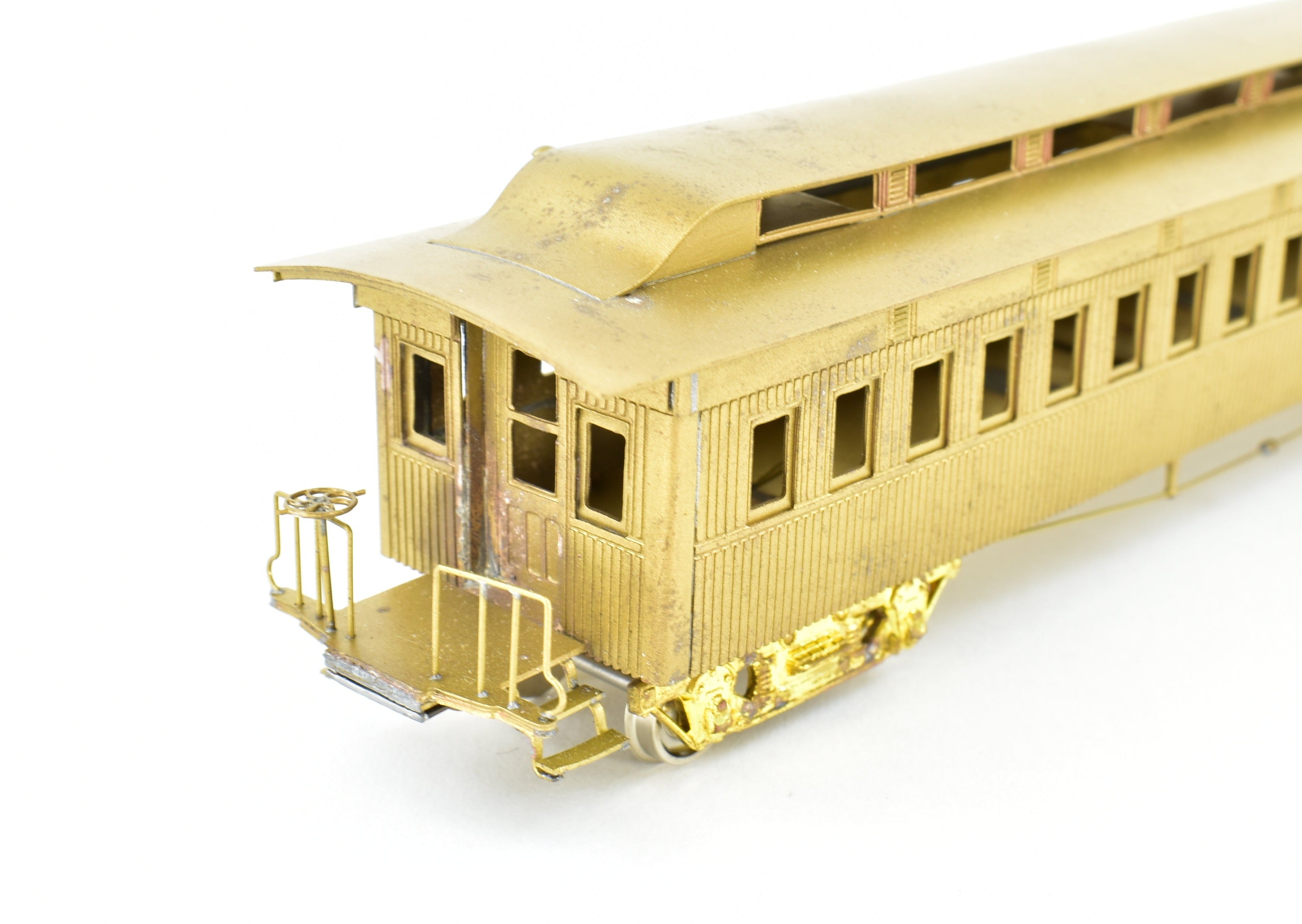 HO Scale Brass Gem Models Collectible Central Pacific Promontory Two - Car Set for Model Train Enthusiasts