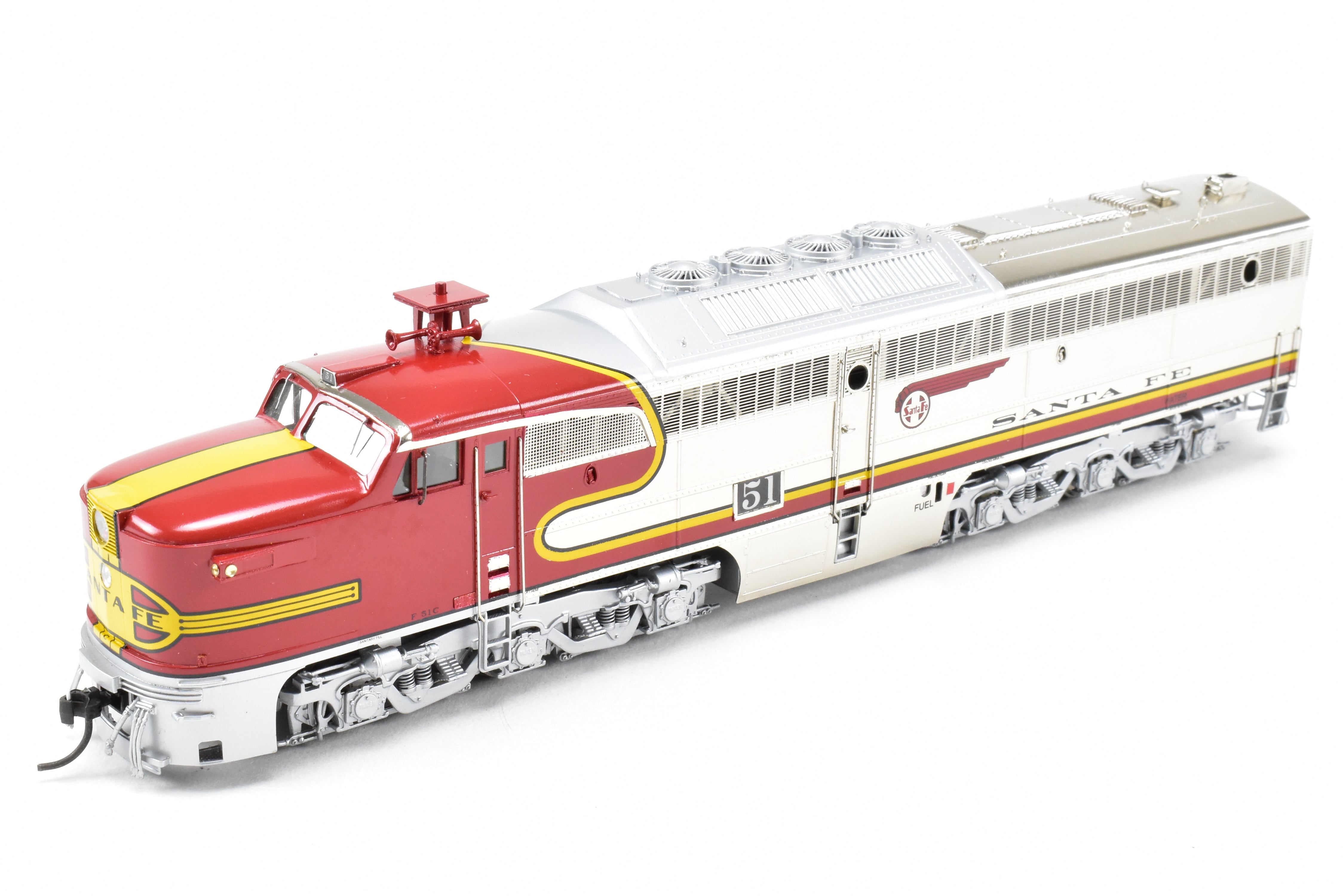 HO Brass OMI AT&SF Santa Fe ALCO PA-1/PB-1/EMD Repowered FP Set #51L/#51A/#51C