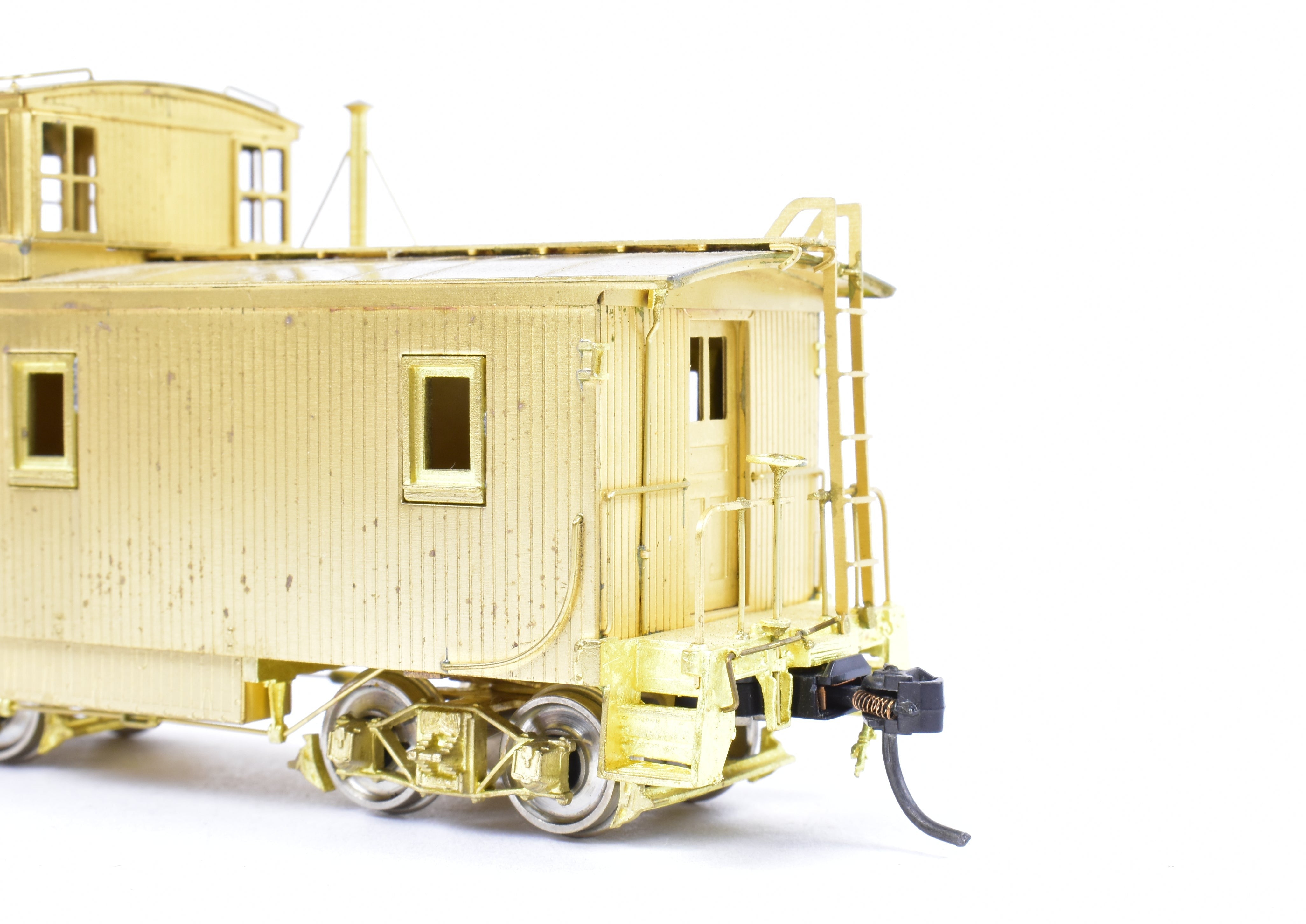 Collector's Edition HO Brass Wood Caboose - Beaver Creek, Colorado Midland or Yosemite Valley