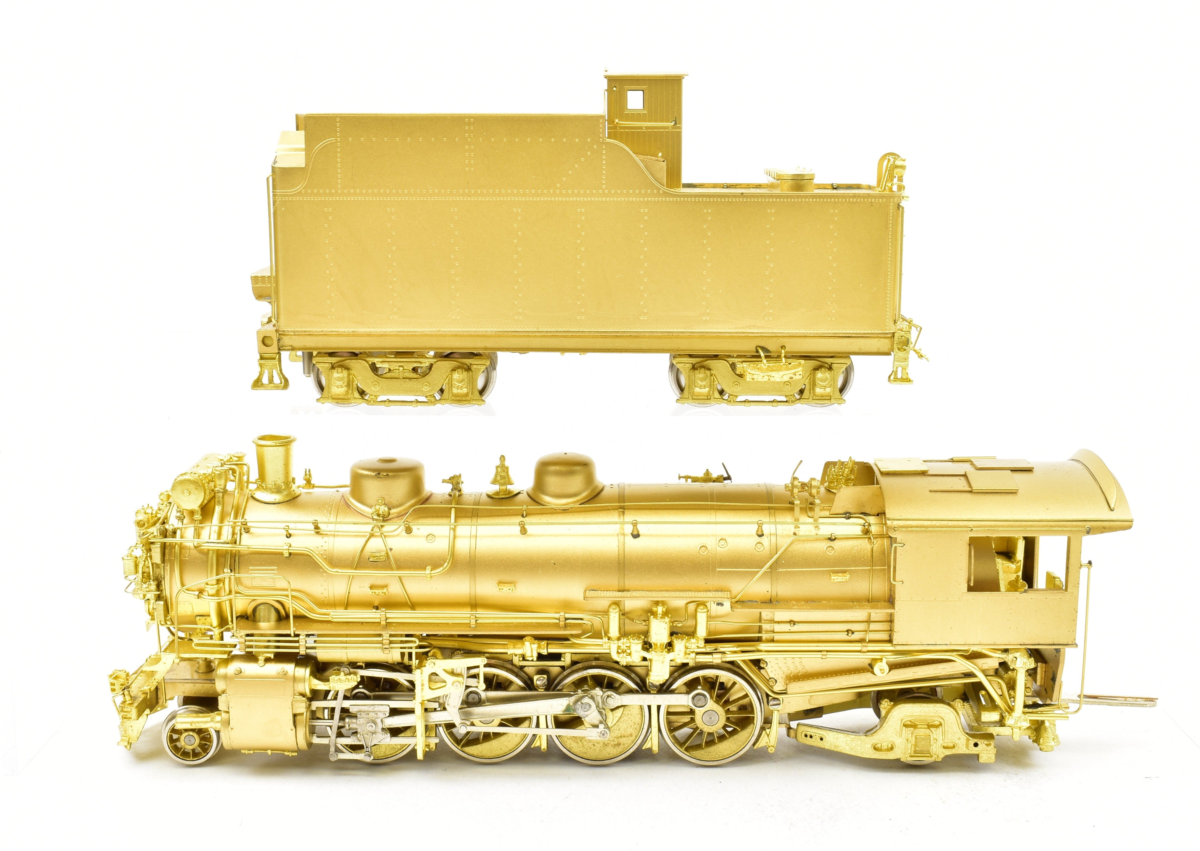 HO Scale Brass Model Train - Key Imports Classic Northern Pacific W - 5 1846 Class 2 - 8 - 2 Mikado Locomotive with Elesco Feedwater Heater