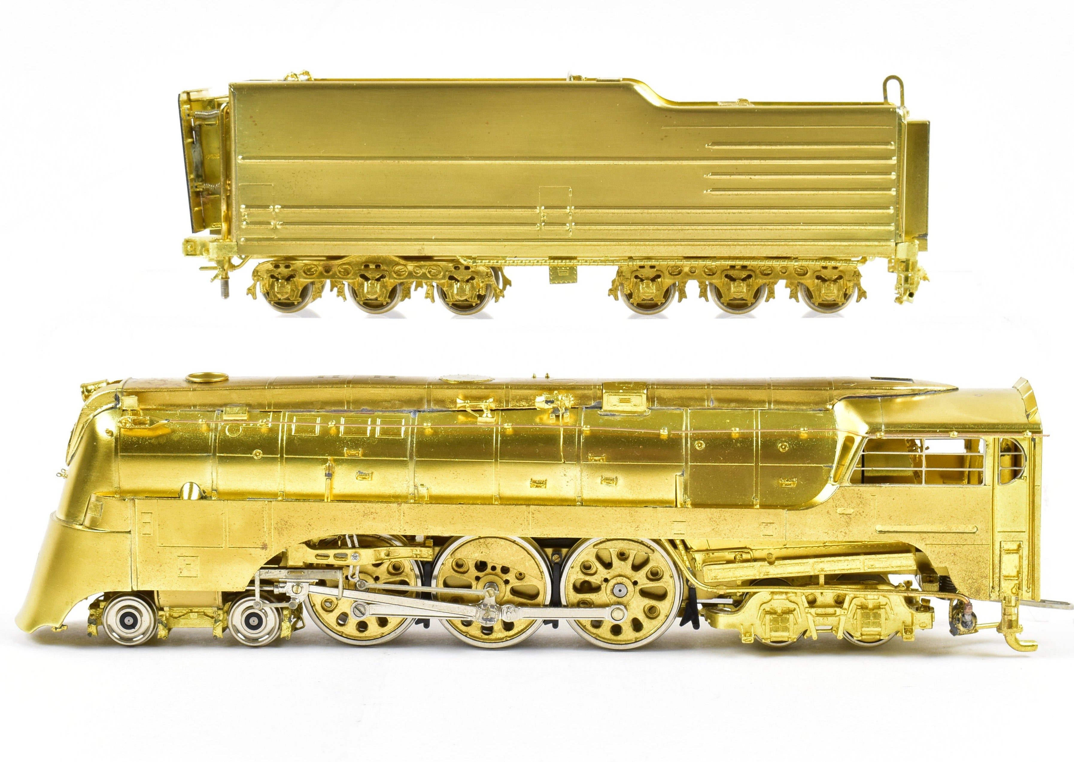 HO Scale Brass Model Train - Overland Models, Inc. MILW - Milwaukee Road F-7 4-6-4 Baltic Model in As-Is Condition
