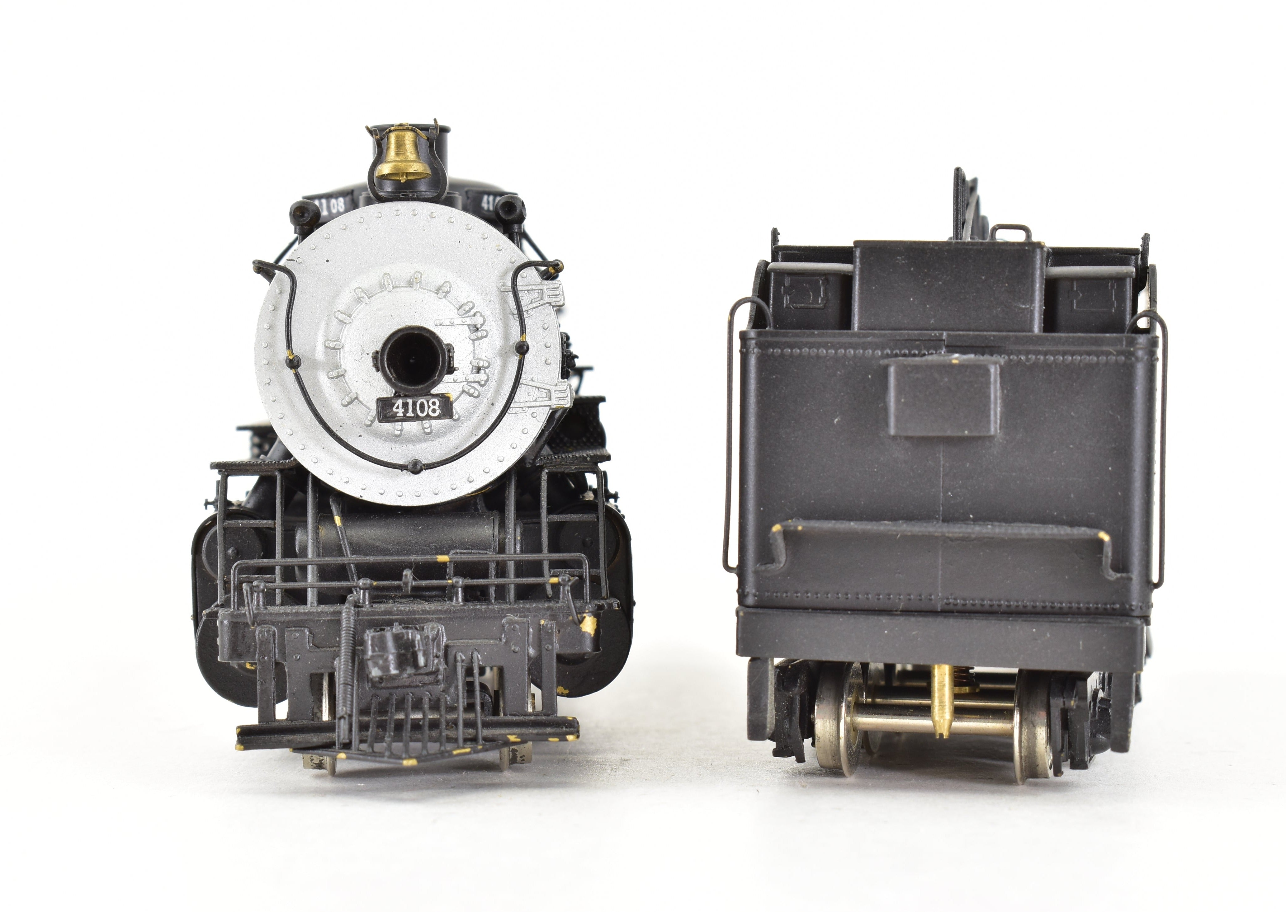 High - Quality HO Scale Brass PFM - United ATSF Santa Fe 2 - 8 - 4 Berkshire Custom - Painted Model Train