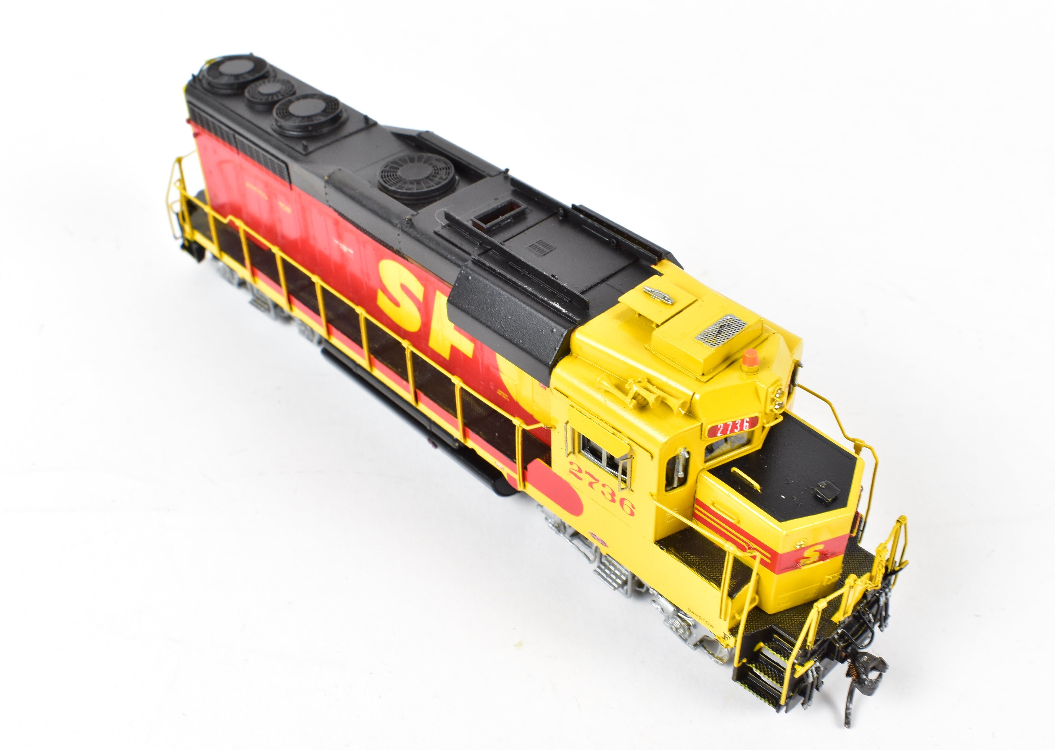 HO Scale Brass Model Train by Overland Models Inc. (OMI) - AT&SF Santa Fe EMD GP30u Rebuild in SPSF Merger Kodachrome Paint Scheme