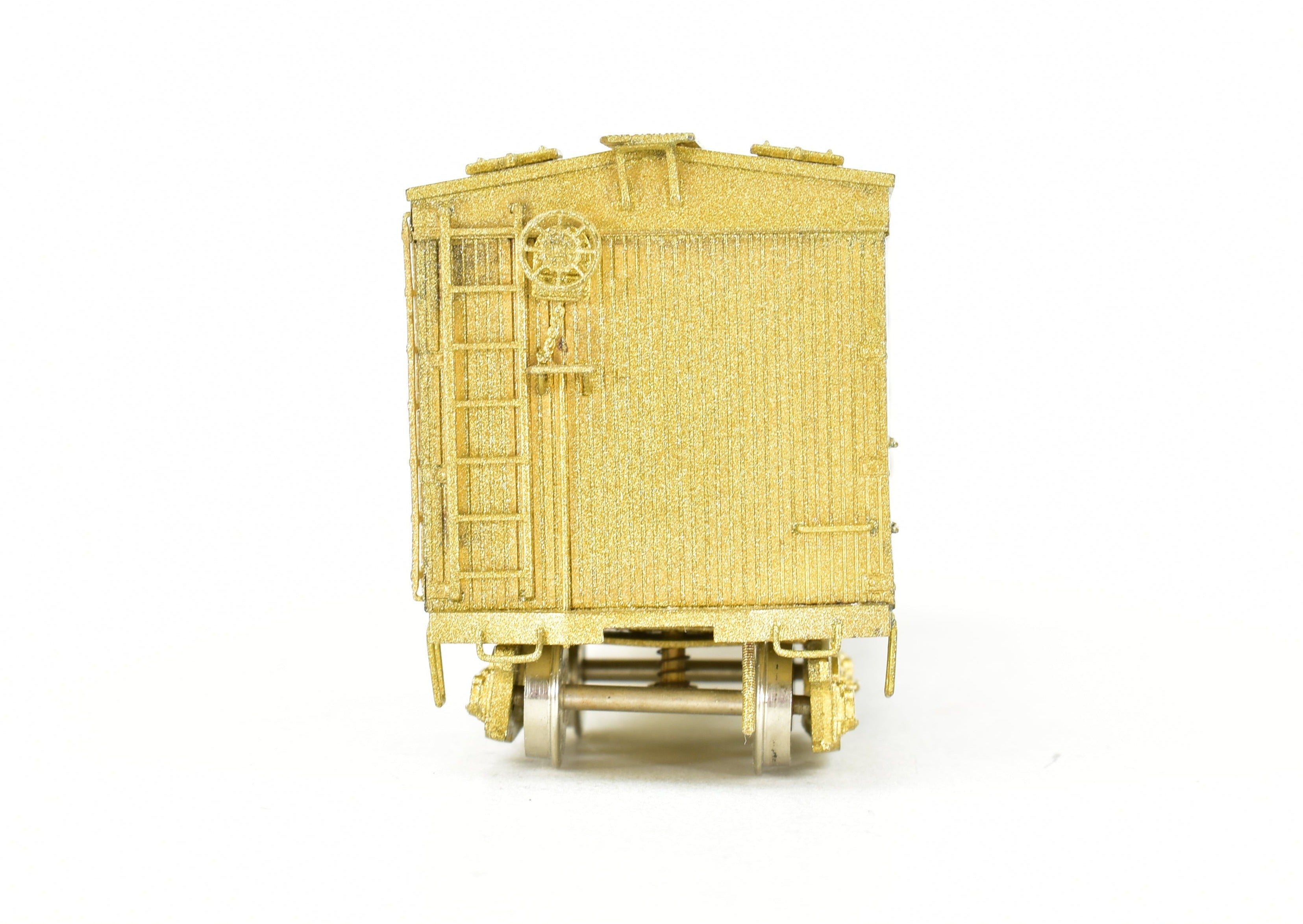 HO Brass Railway Express Agency 50' Wood Express Reefer Model by Trains Inc.