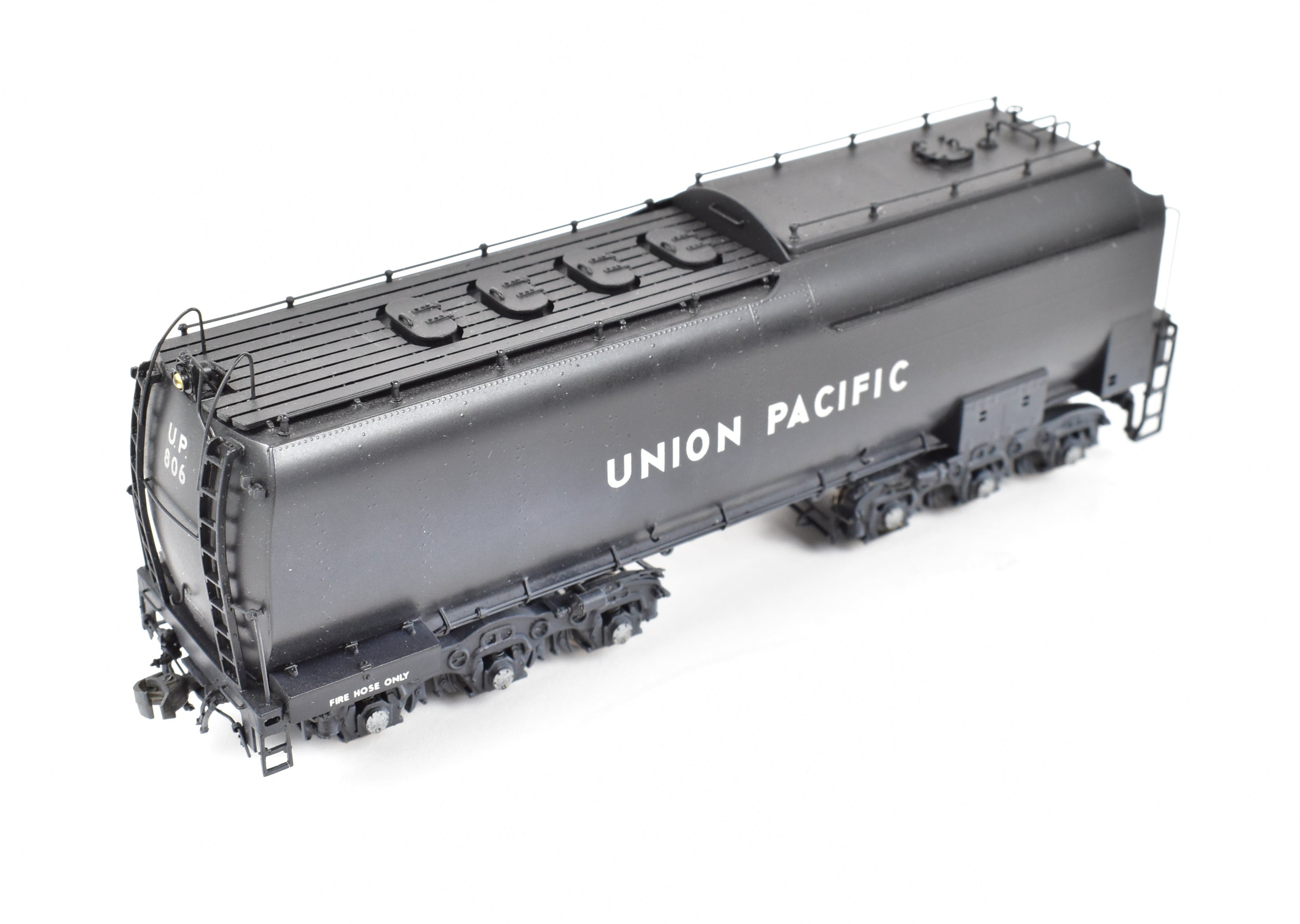 HO Scale Brass Model Train - Overland Models Inc. Union Pacific FEF - 1 4 - 8 - 4 Locomotive No. 806 with Light Weathering and Factory Painting