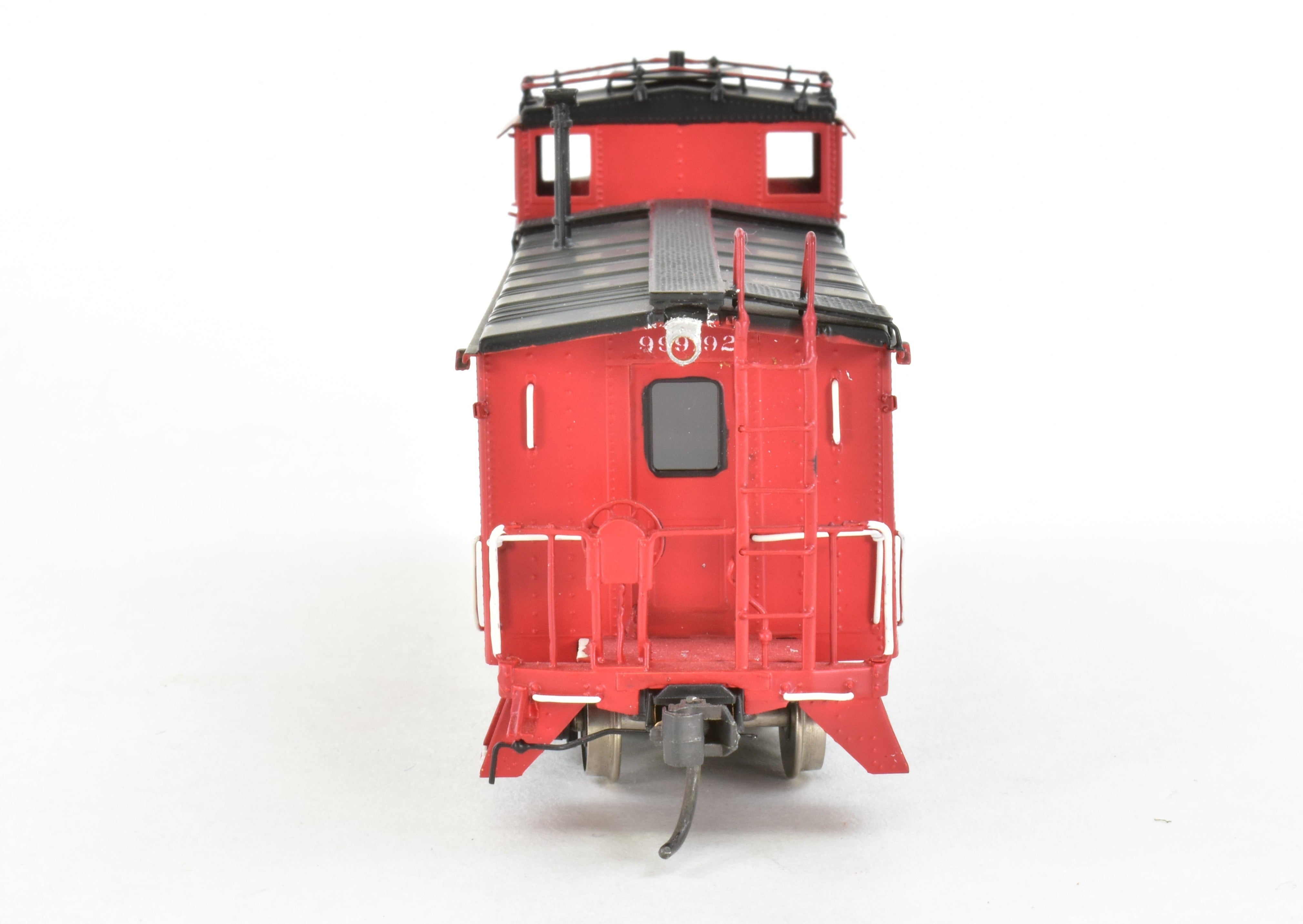 HO Scale Brass CIL Santa Fe Caboose - Challenger Imports AT & SF Class CE - 1 FP Model No. 999192, a Collectible Railroad Item