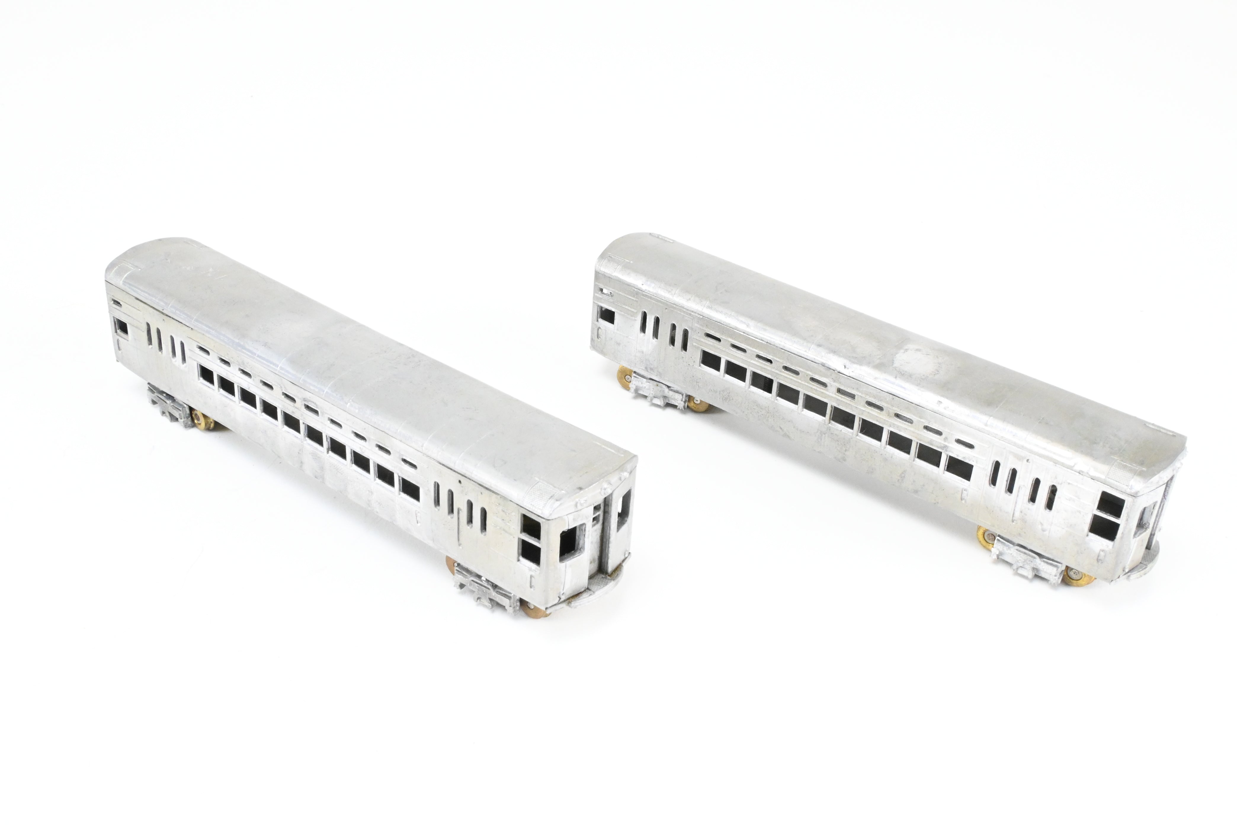 HO Scale Diecast Model Train Set - Chicago Transit Authority 1 - 50 Series Rapid Transit L Two - Car Set by MTS Imports