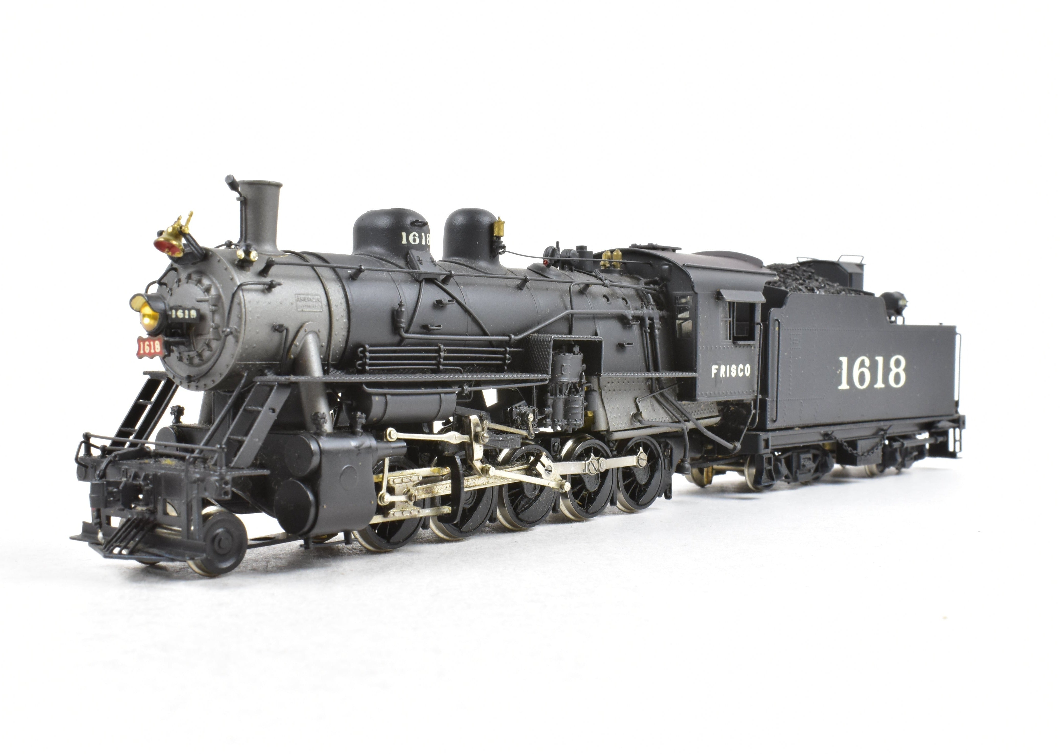 HO Scale Brass PFM - United SLSF - Frisco 2-10-0 Decapod Custom Painted Model Train #1618