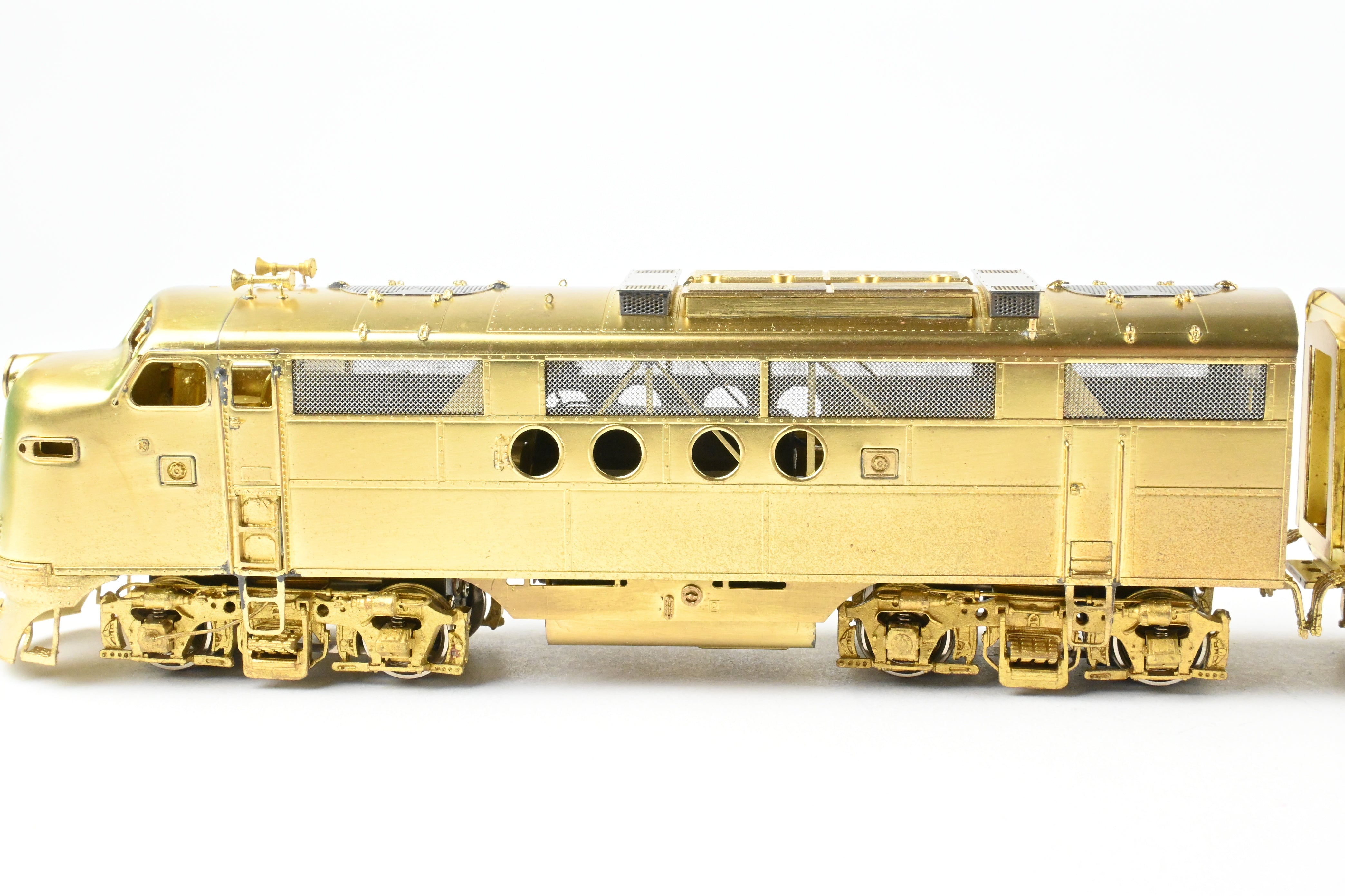 HO Scale Brass Model Train Set by Overland Models Inc. - DL&W Lackawanna EMD FT A/FTS B/FT A Set
