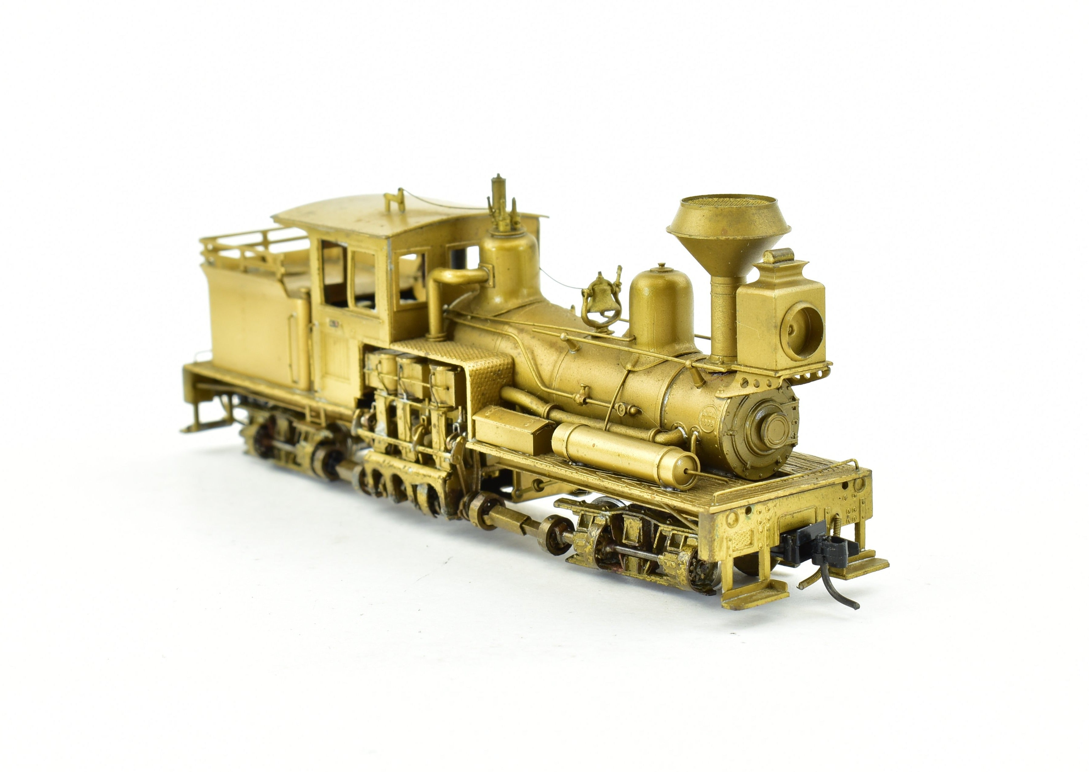 HOn3 Scale Brass PFM - United Benson Logging Co. 2 - Truck 25 - Ton Shay Geared Model Locomotive for Model Train Enthusiasts