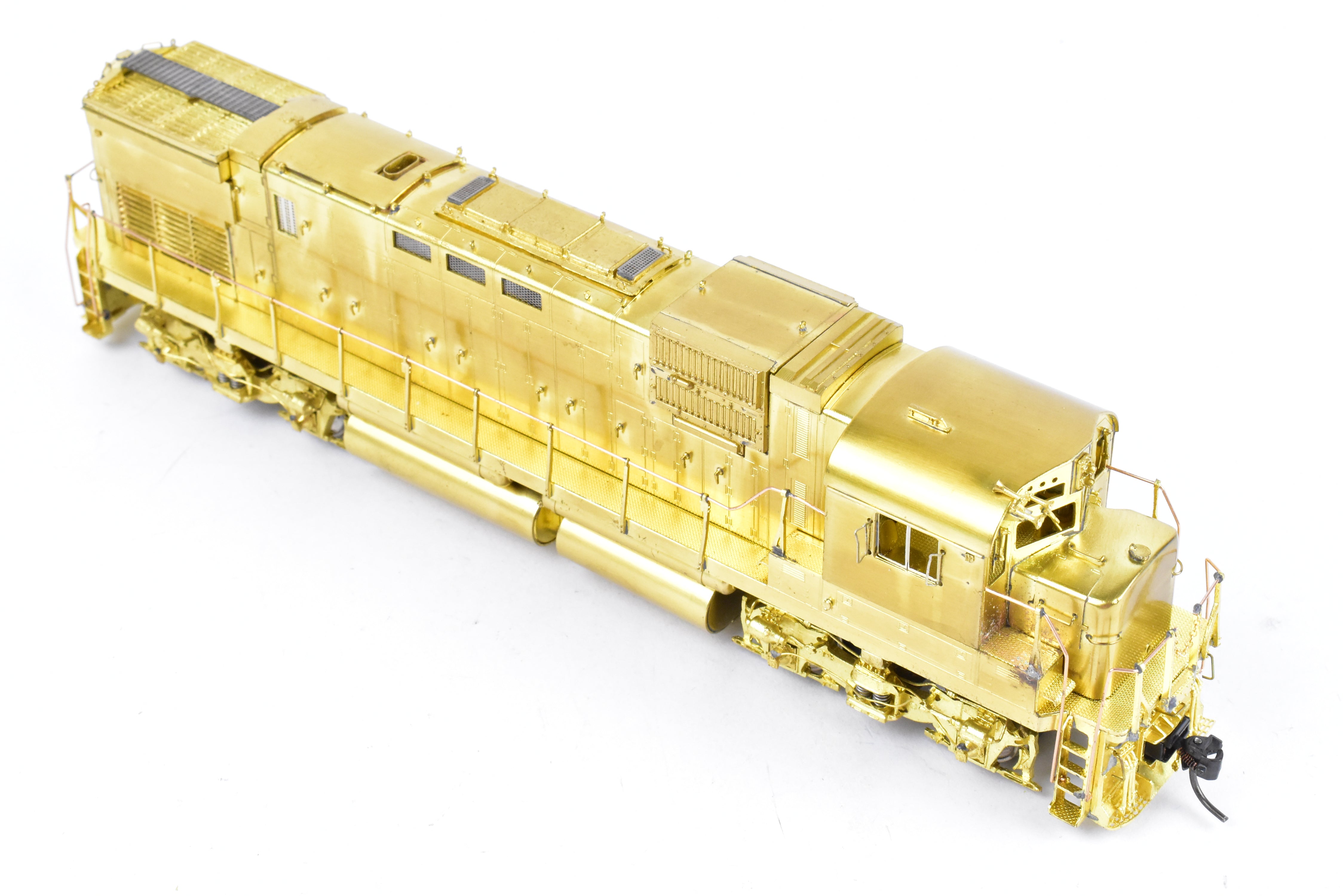 HO Scale Brass Model Train - Overland Models Inc. (OMI) ALCO C430 Locomotive with Hi - Ad Trucks, Representing New York Central (NYC) or New York Susquehanna & Western (NYS&W)
