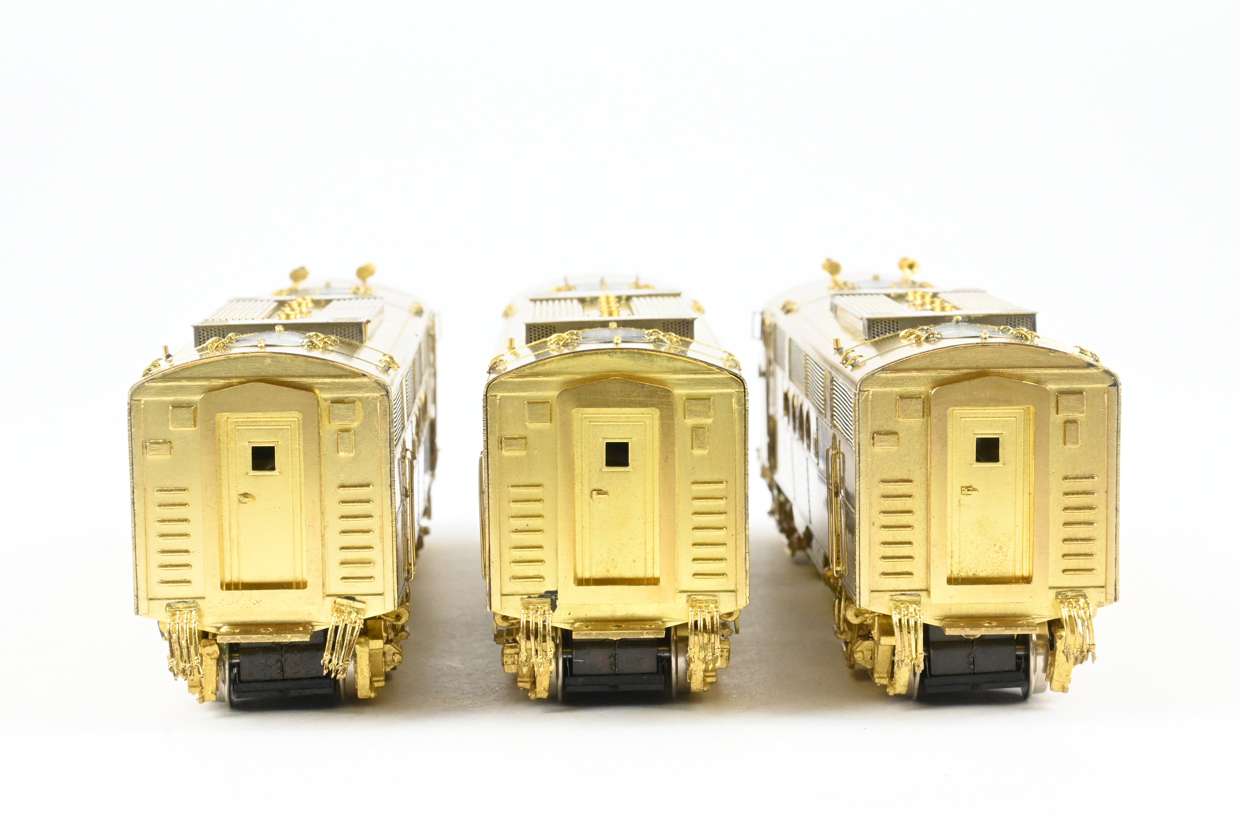 HO Scale Brass Model Train Set by Overland Models Inc. - DL&W Lackawanna EMD FT A/FTS B/FT A Set
