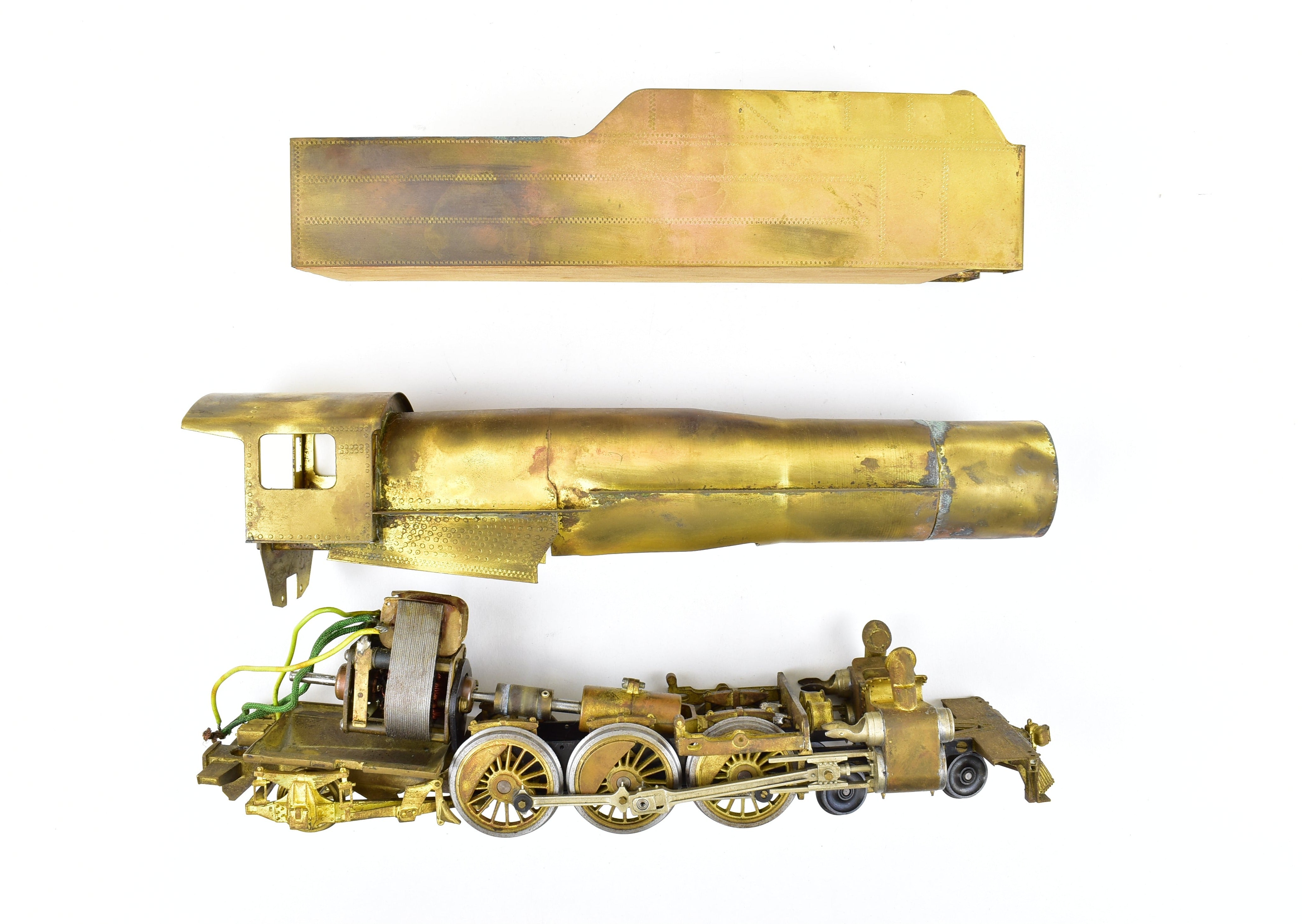 O Scale Brass Central Locomotive Works SOU Southern Railway PS - 4 4 - 6 - 2 Pacific Started Kit