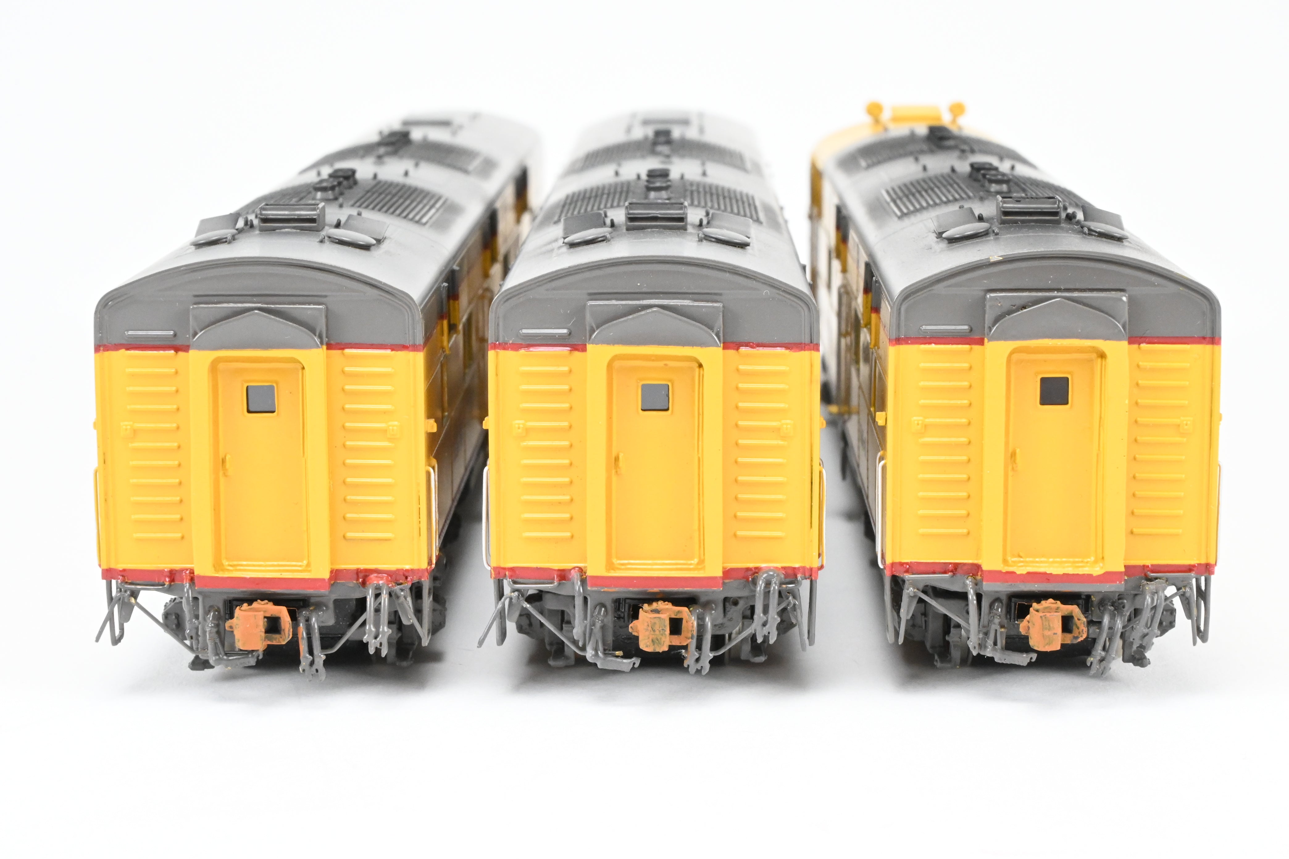 HO Scale Brass Diesel Locomotive Set - Challenger Imports Union Pacific City of Los Angeles EMD E6 A/B/B Set with Weathering Finishing