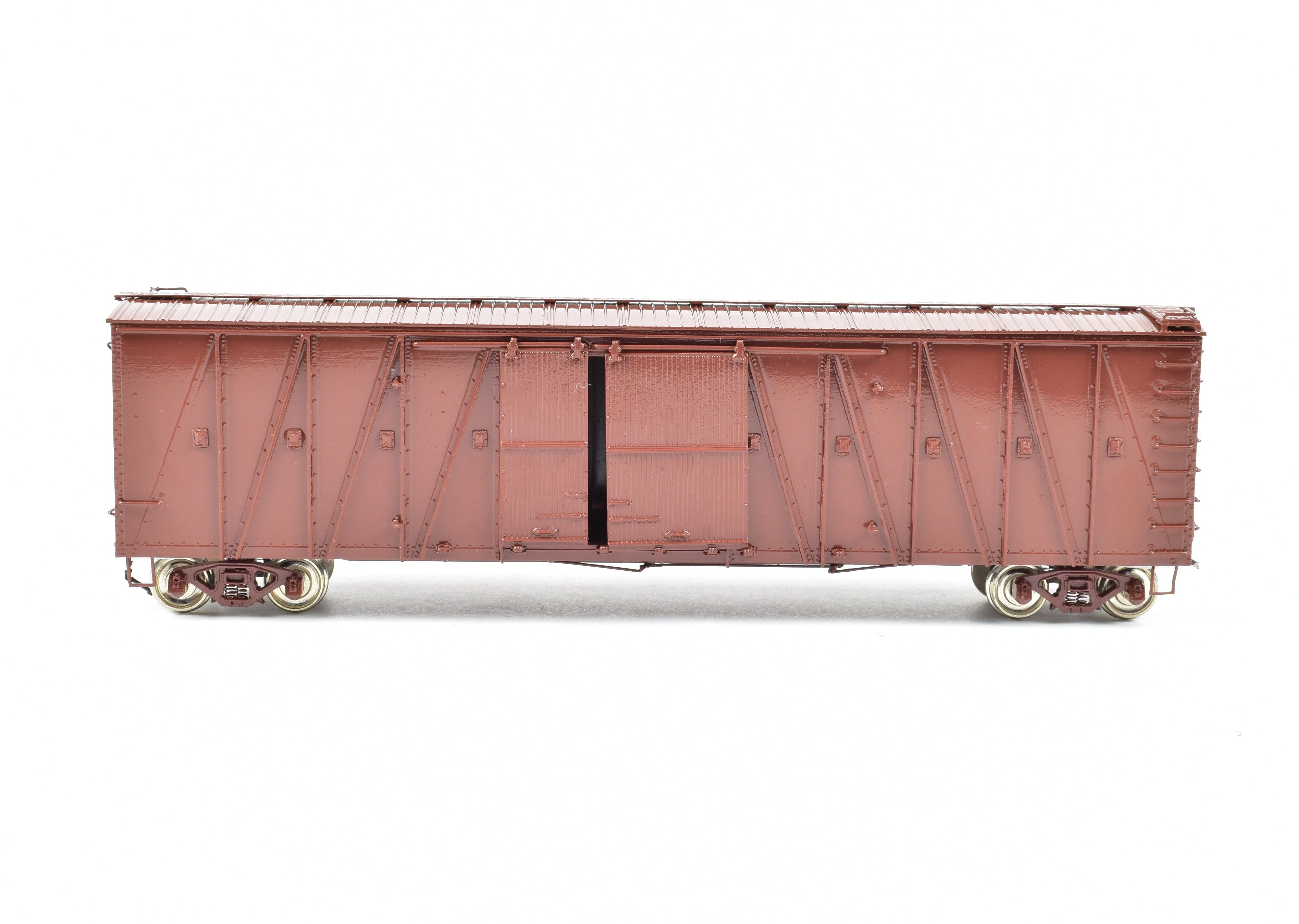 HO Scale Brass Model Auto Boxcar - OMI (Overland Models, Inc.) Union Pacific A-50-4 50-Foot Auto Boxcar from 1919 to 1960s