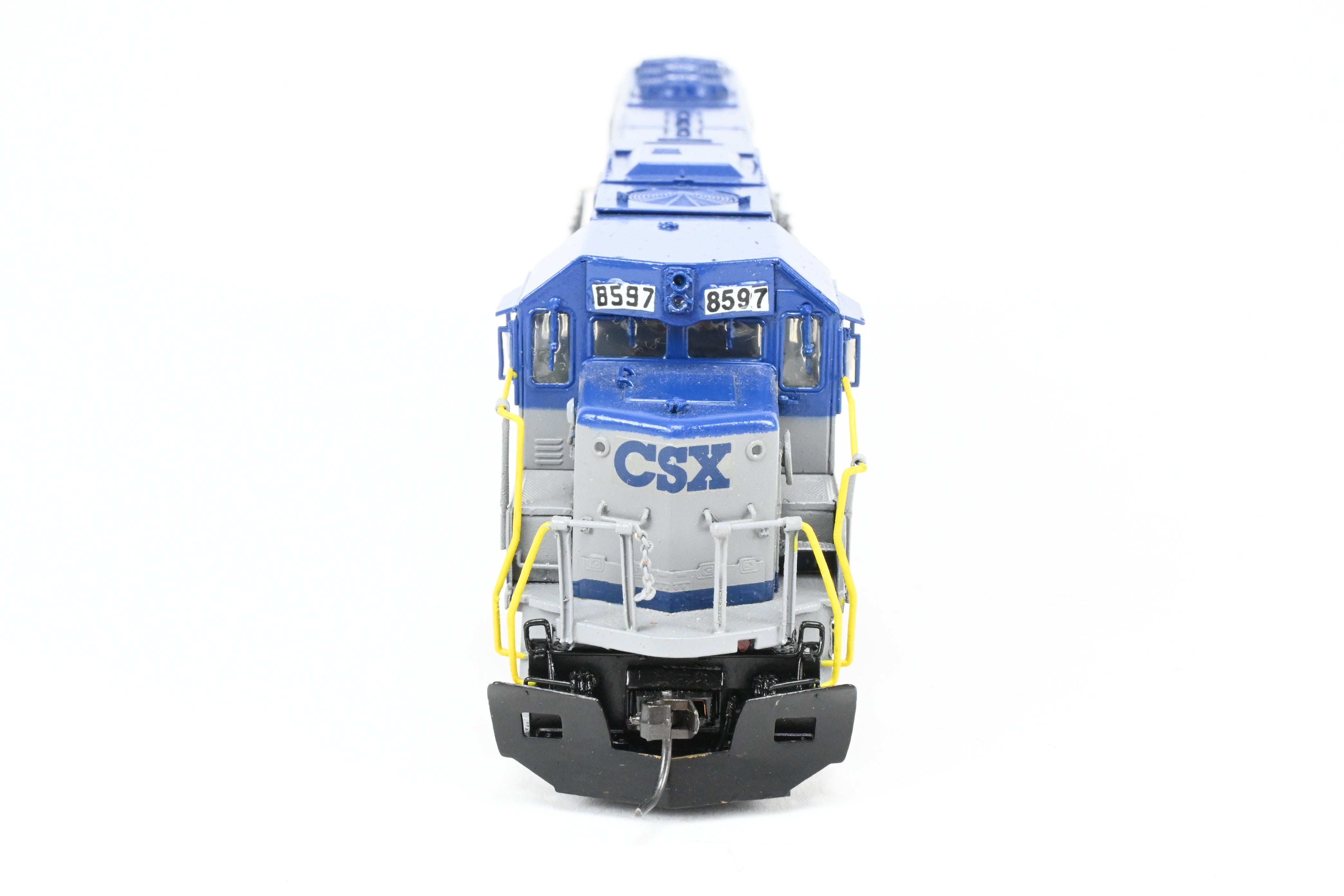 HO Scale Brass Model Train - Overland Models, Inc. CSX Transportation EMD SD50 Low Hood, Formerly Chesapeake & Ohio, Custom Painted in CSX Stealth Scheme