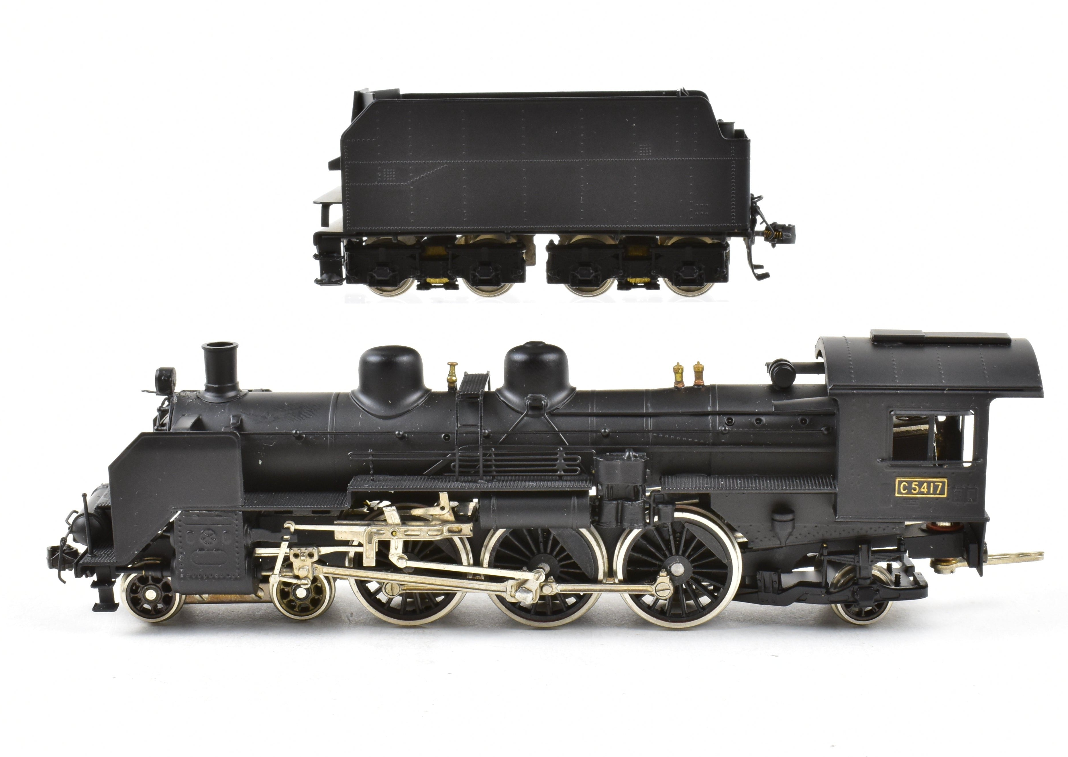 J Scale Model Train - Brass Adachi JNR Japanese National Railways C54 4-6-2 FP Steam Locomotive