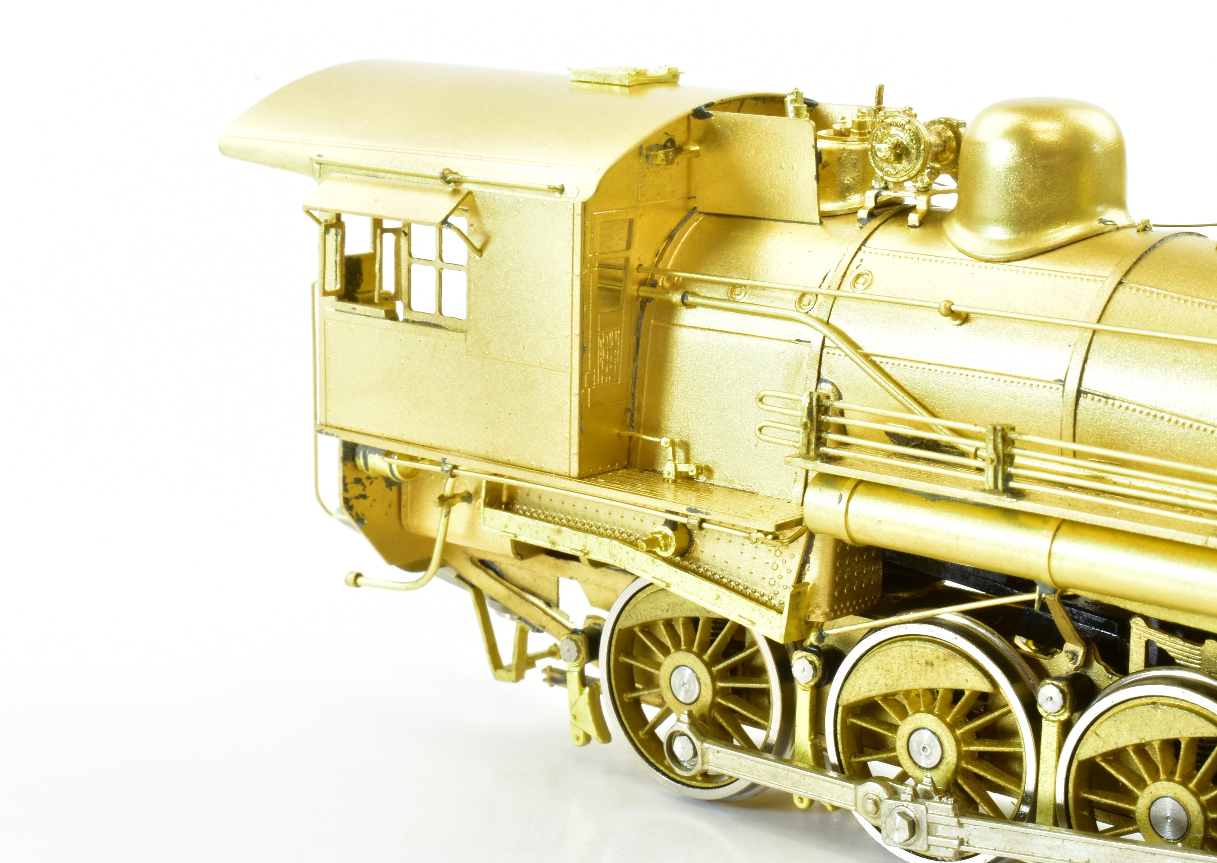 HO Scale Brass Model Train Engine - W&R Enterprises NP Northern Pacific Y - 2 2 - 8 - 0 Steam Locomotive