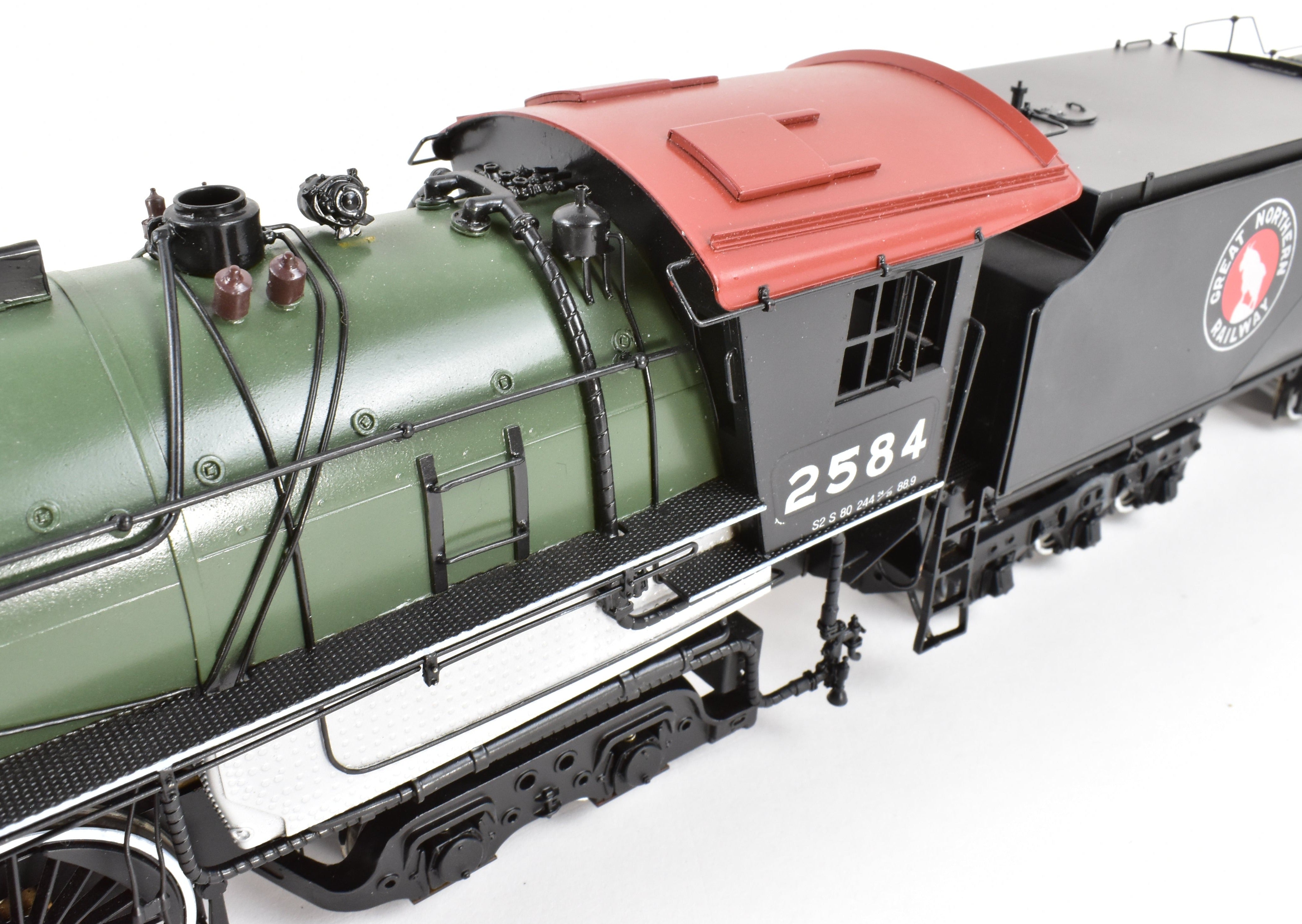 O Scale Brass Sunset Models GN Great Northern S - 2 Class 4 - 8 - 4 Factory - Painted No. 2584