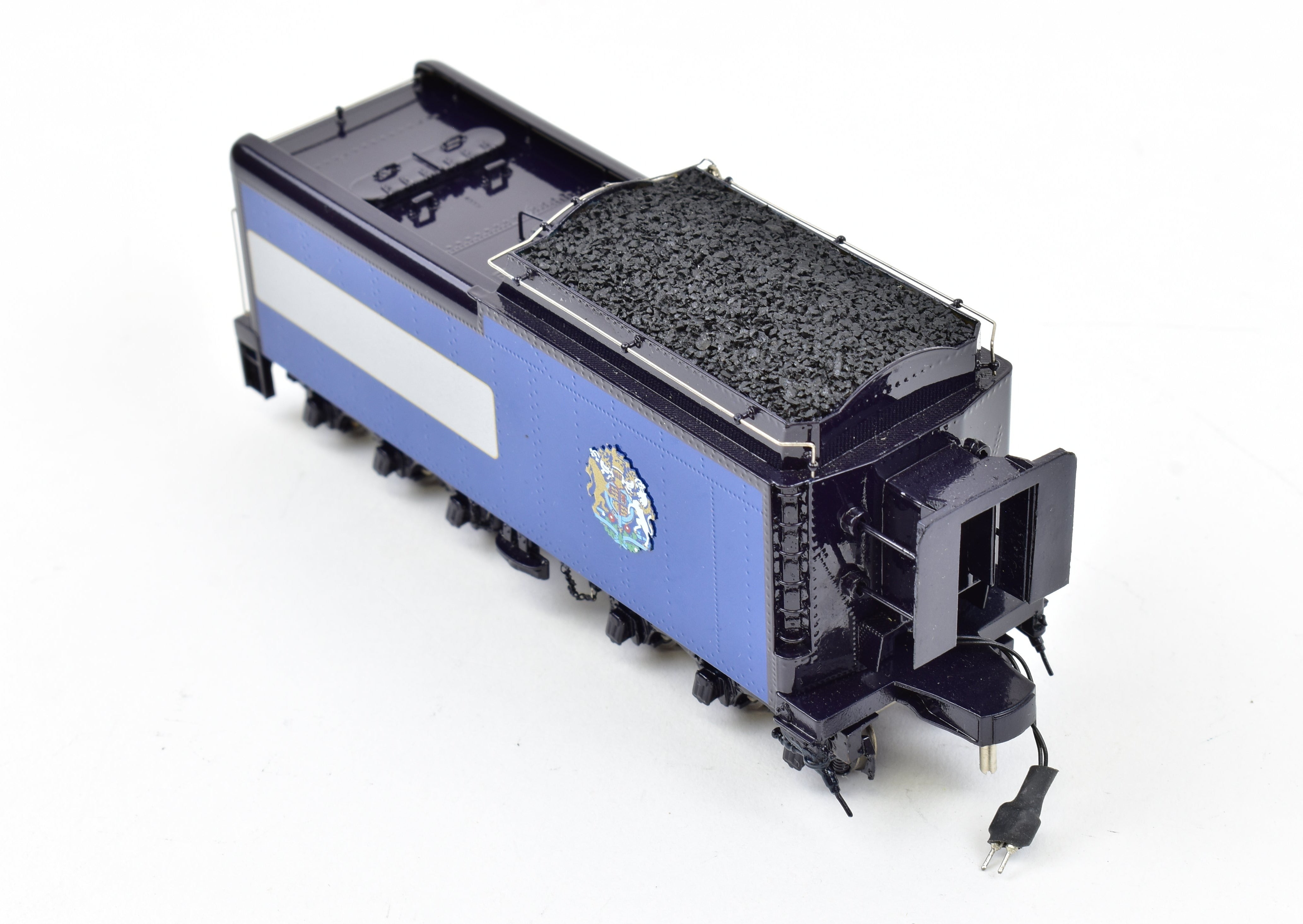 HO Scale Brass Model Train - Van Hobbies CPR Canadian Pacific Railway 4-6-4 Class H1d Royal Hudson 1939 Royal Service Locomotive with Factory Painted Road Number 2850