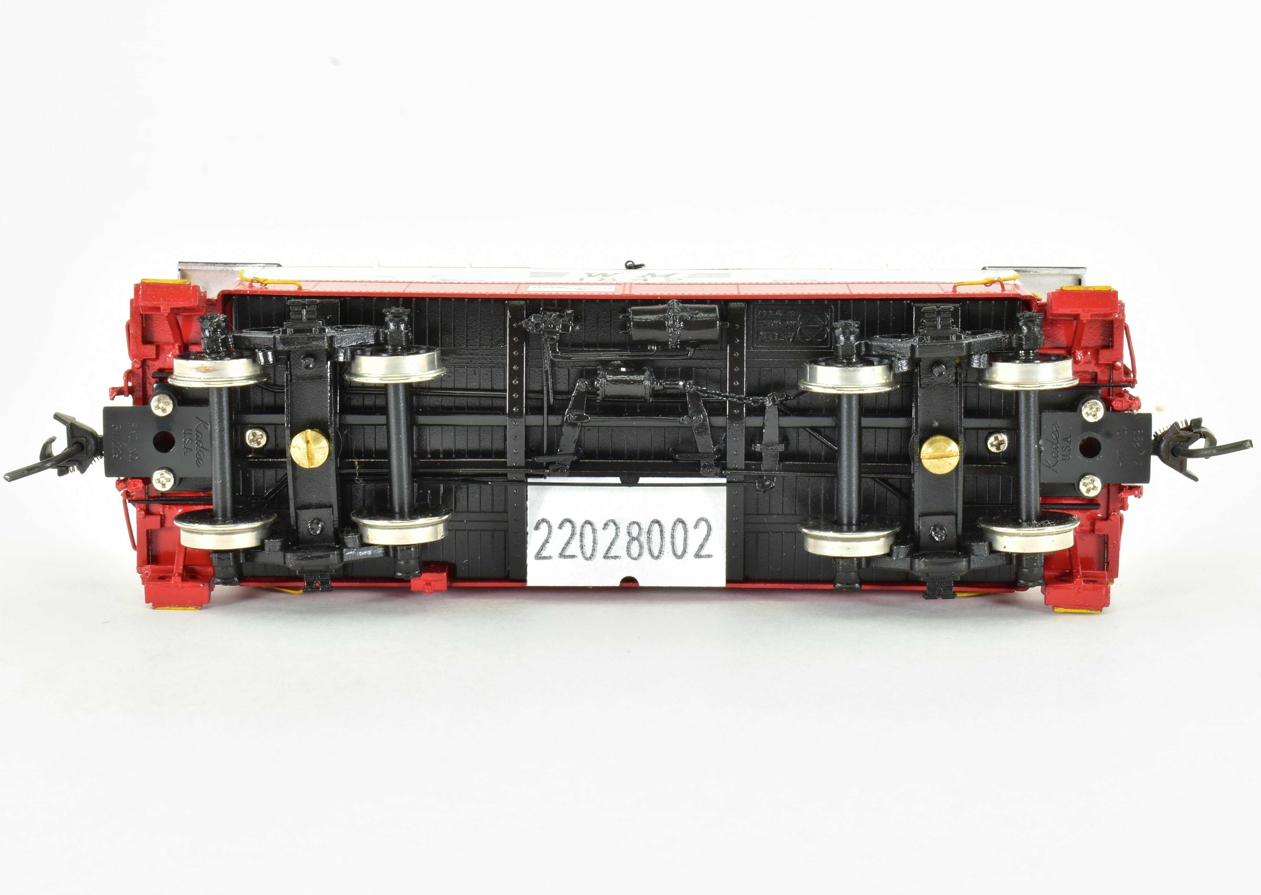 HO Scale Brass Western Maryland Steel Caboose FP No. 1842 Model by Overland Models, Inc. (OMI)
