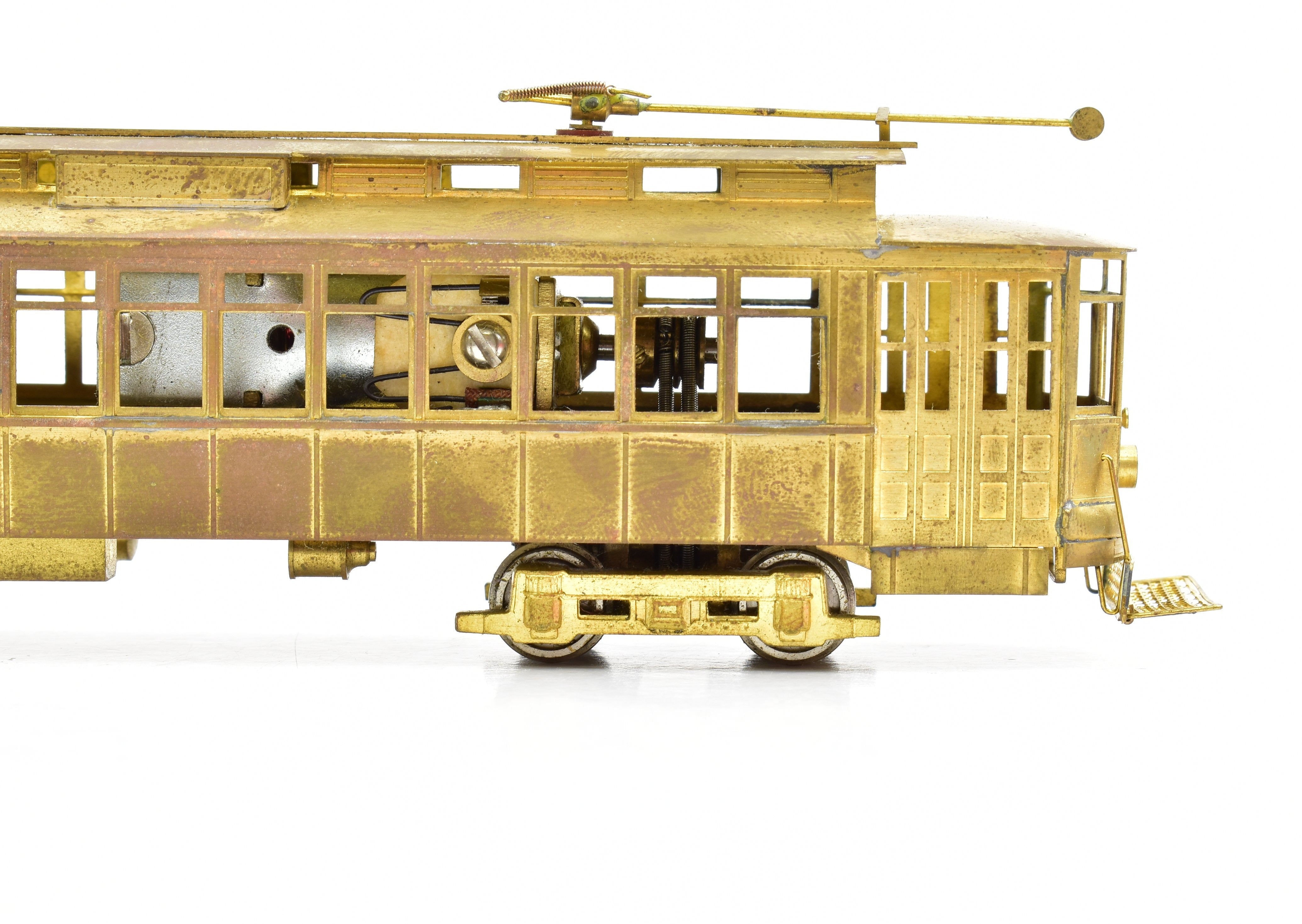 HO Scale Brass Model of Fairfield Models BER - Boston Elevated Railroad Type IV Car