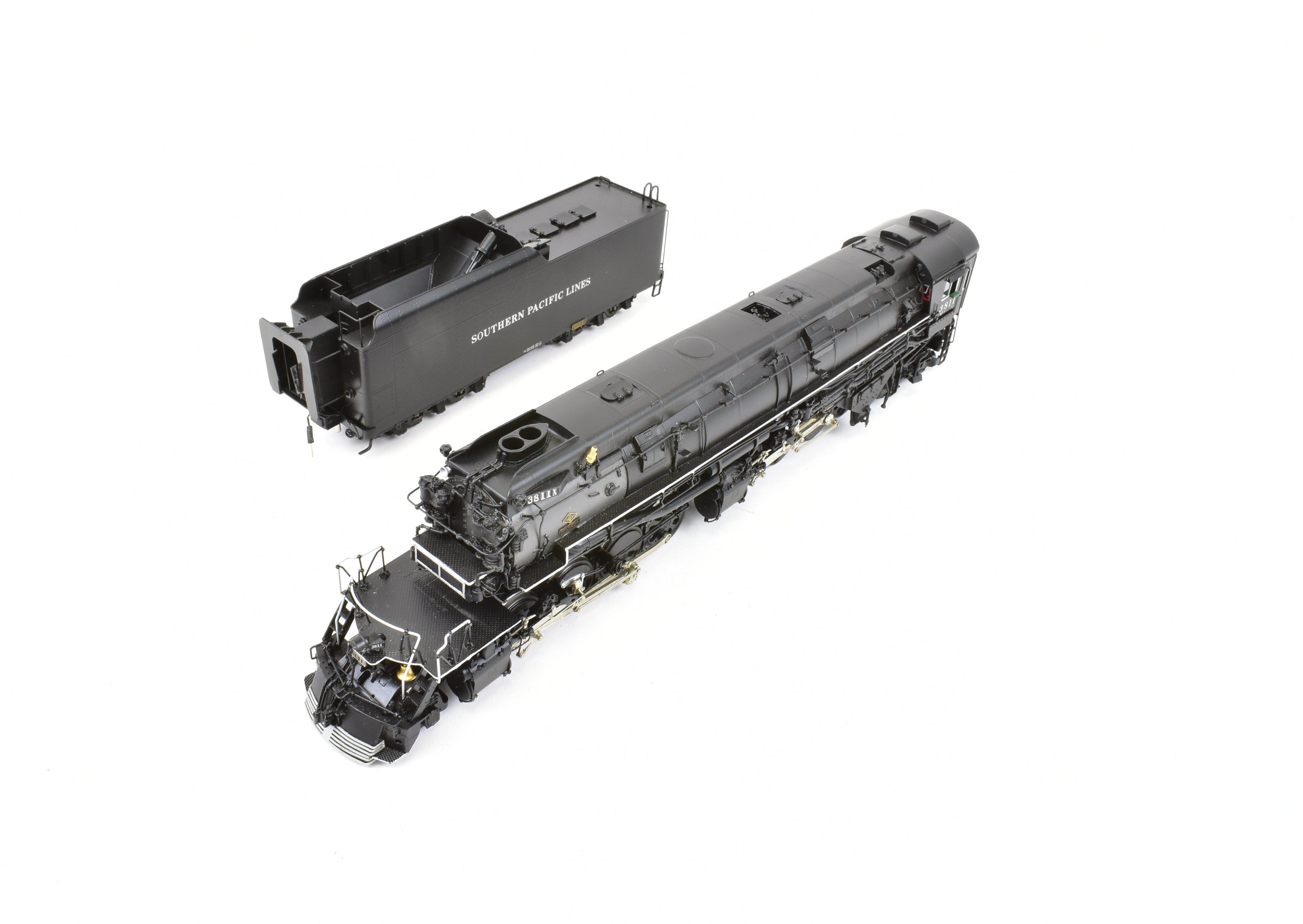 HO Scale Brass Key Imports Classic SP Southern Pacific AC - 9 2 - 8 - 8 - 4 Coal Tender #3811