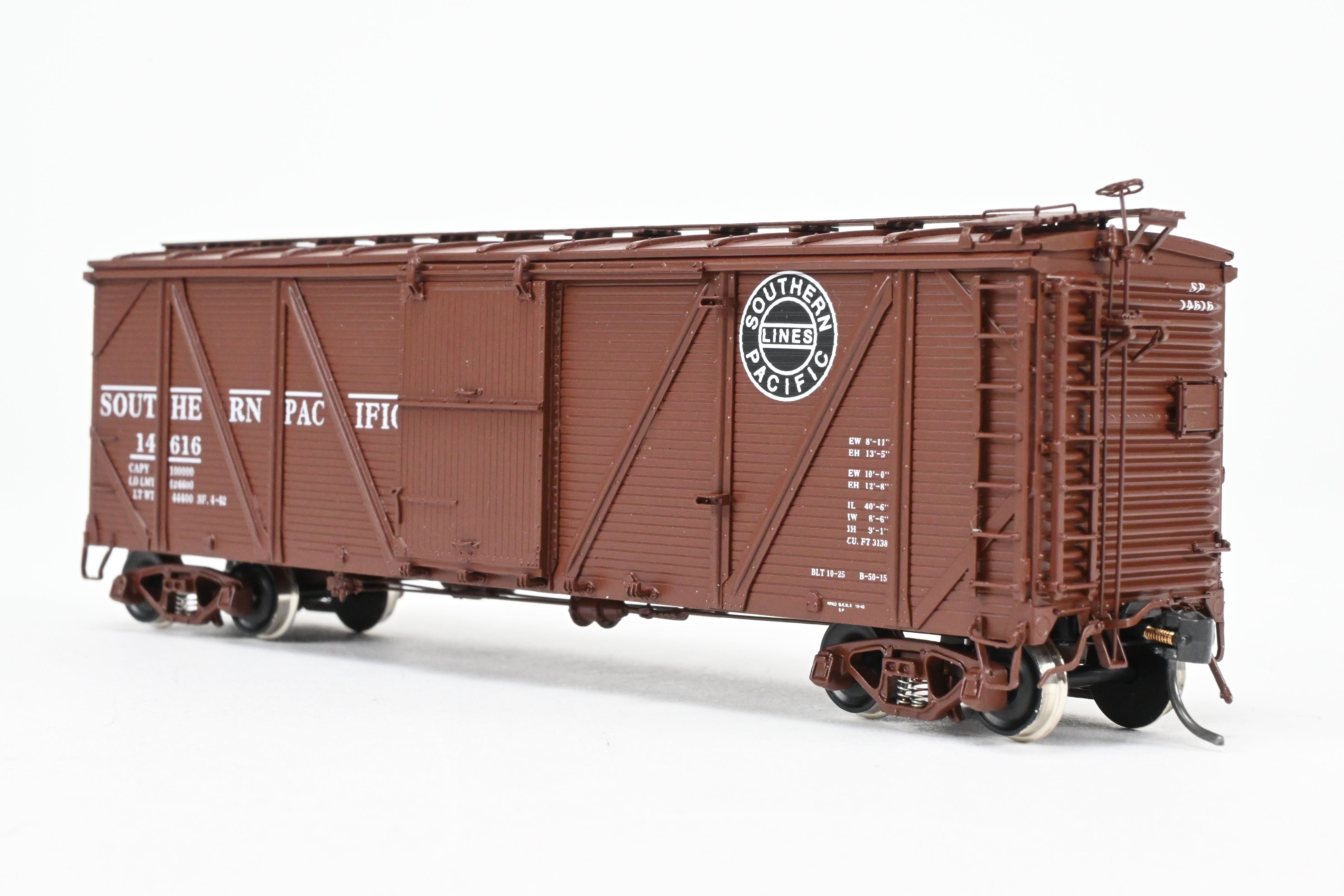 HO Scale Brass Challenger Imports SP B-50-15 OB Wood Car #14616