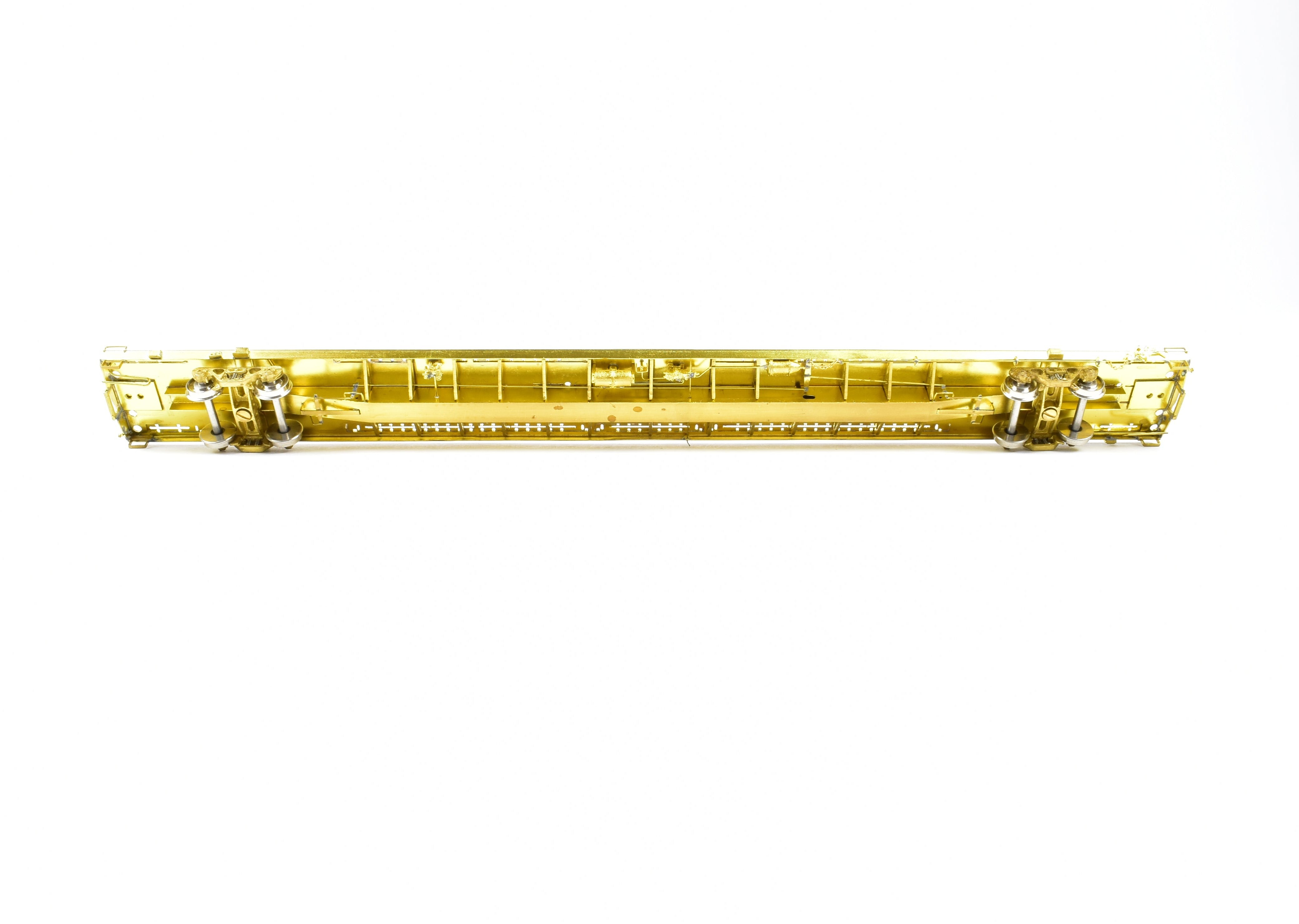 HO Scale Brass OMI - Overland Models, Inc. Maine Central (MEC) TOFC Trailer Train Flat Car Measuring 89 Feet and 4 Inches