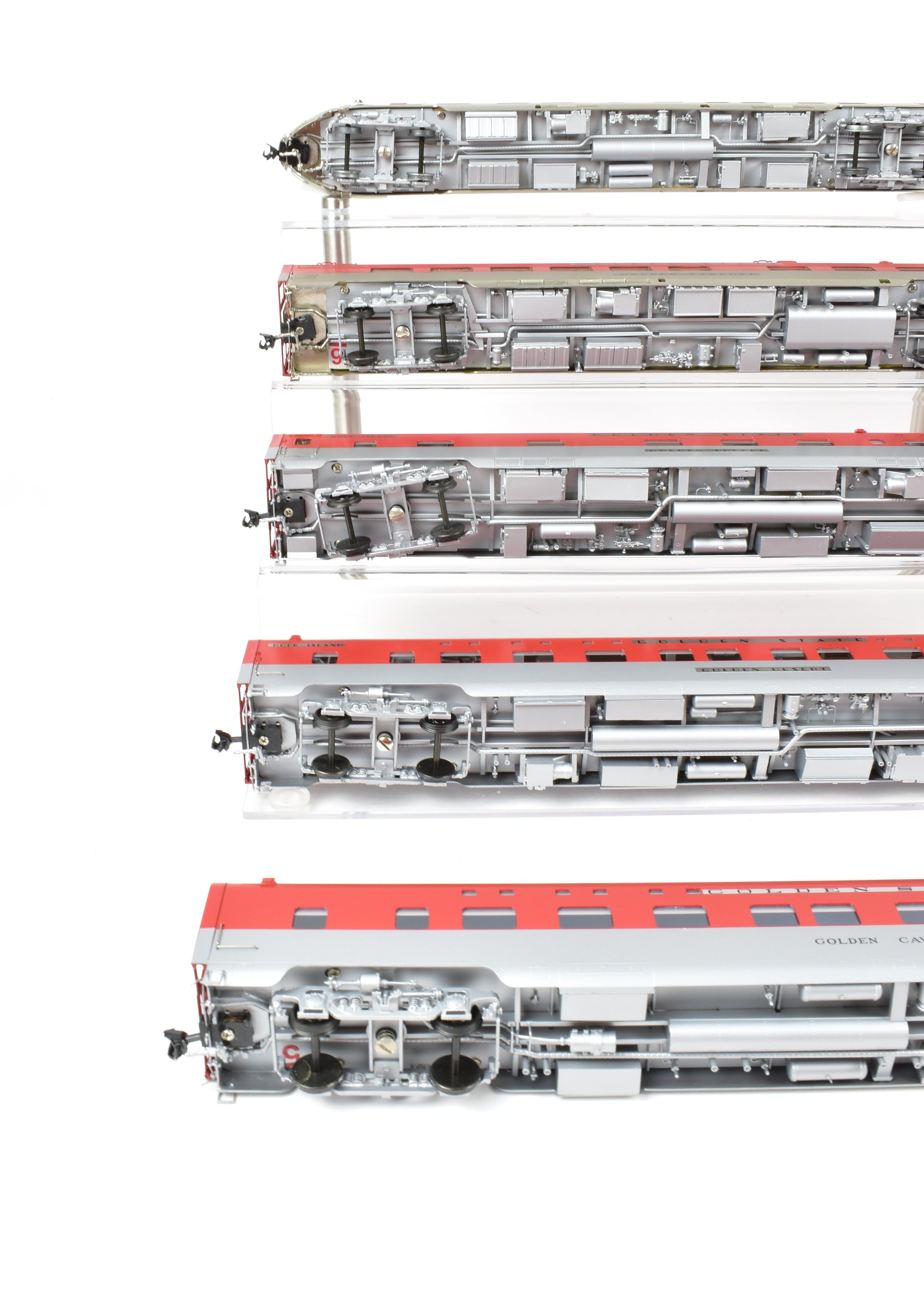 HO Brass 10-Car Passenger Set by Challenger Imports, Factory Painted