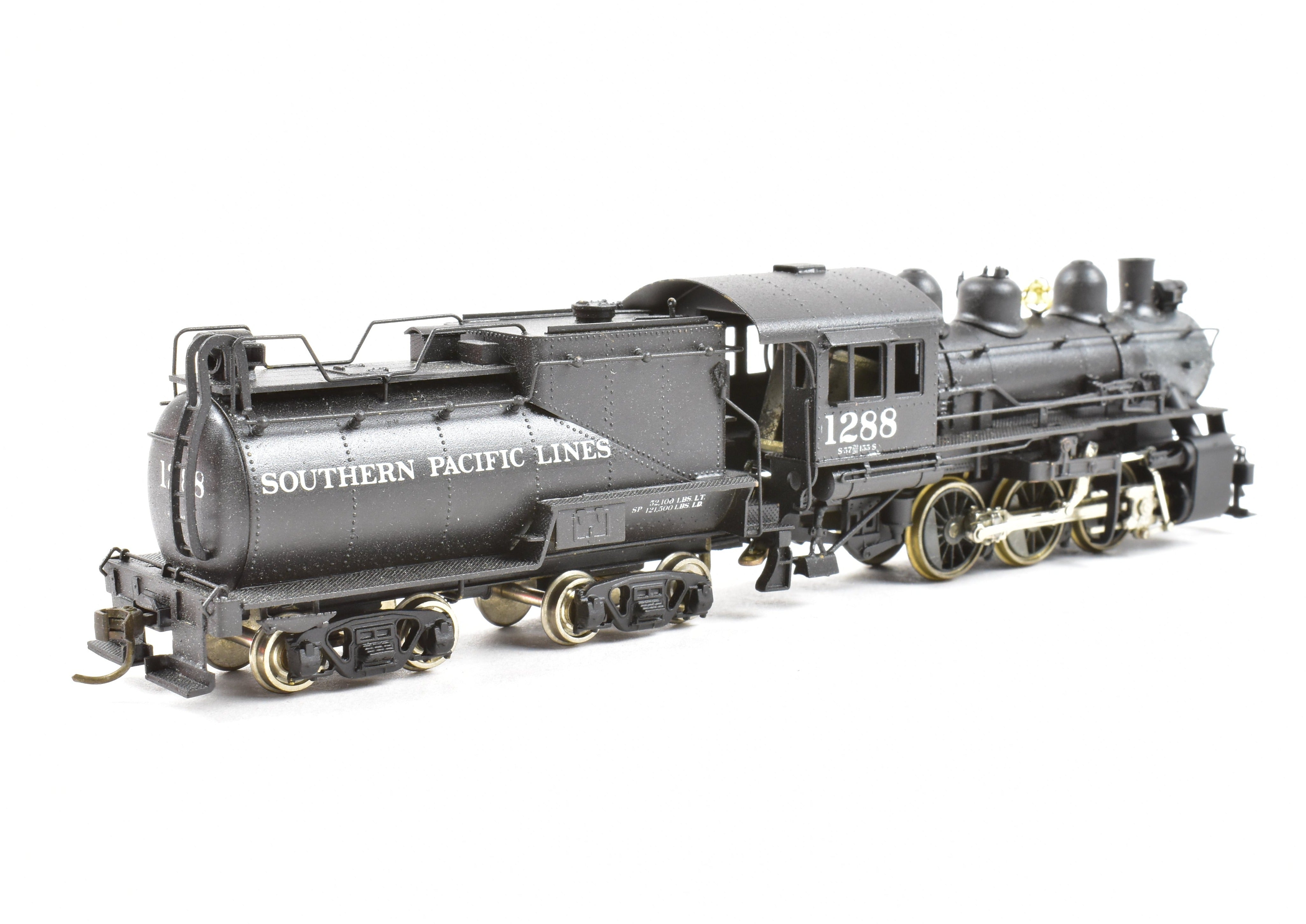 HO Scale Brass Balboa Model of Southern Pacific S - 12 0 - 6 - 0 Switcher with Custom Painted Finish