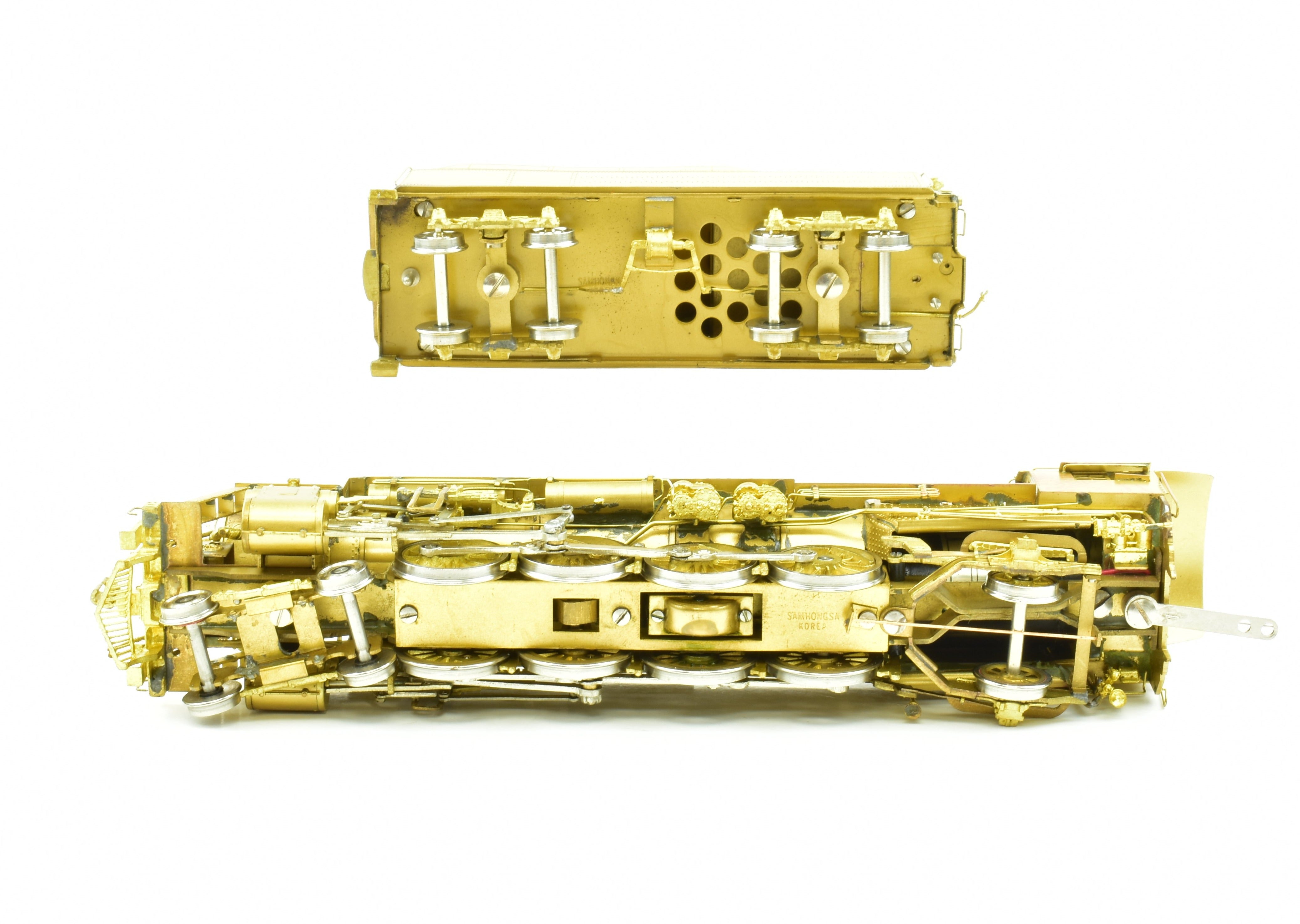 HO Scale Brass Key Imports Model Train - Missouri Pacific MT - 69 4 - 8 - 2 Mountain Steam Locomotive #5300