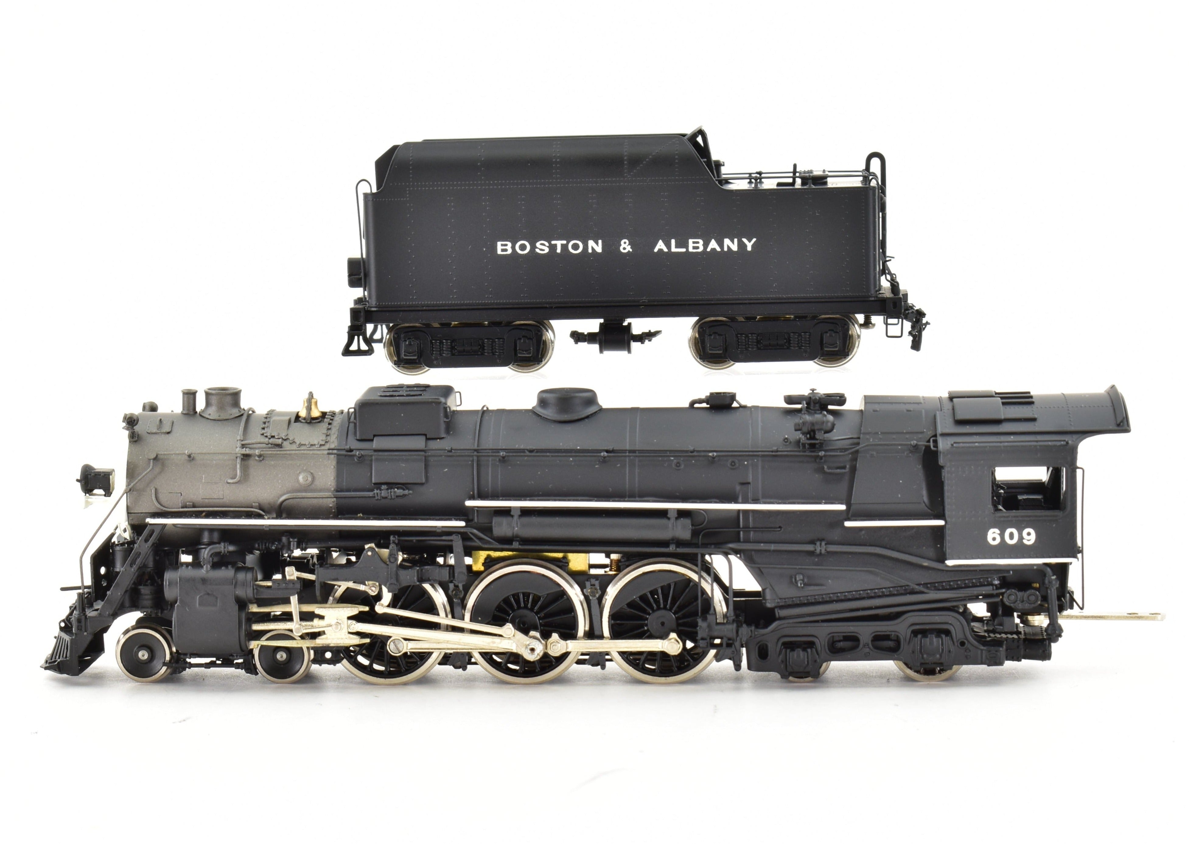 HO Scale Brass Key Imports B&A Boston & Albany J-2b 4-6-4 Hudson Factory Painted