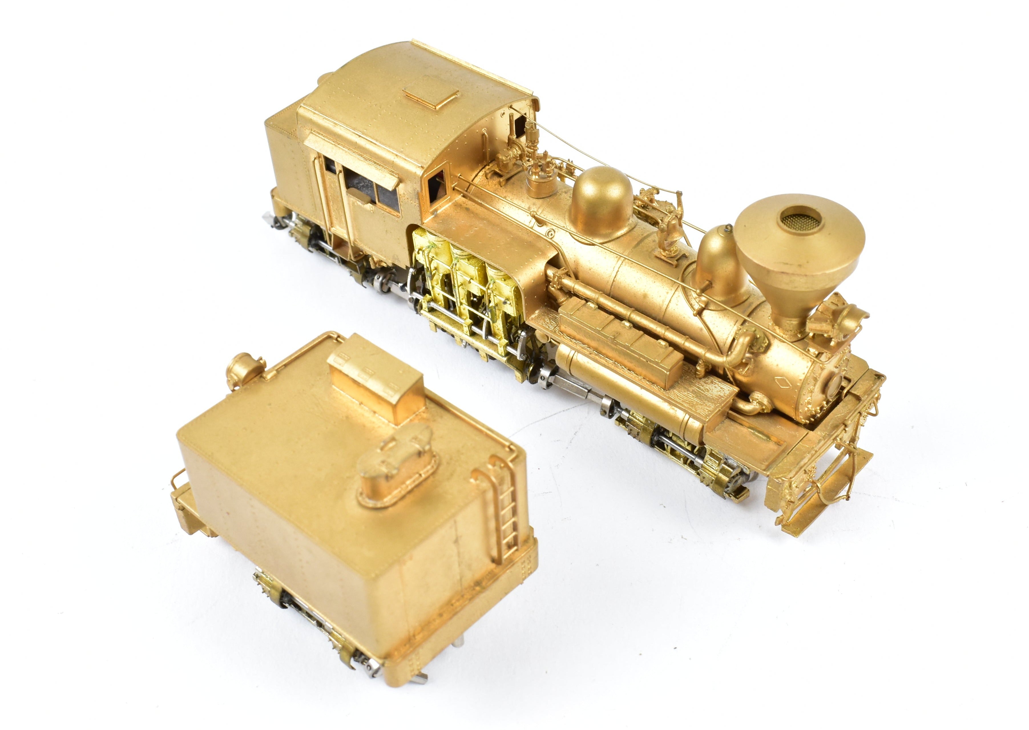 HOn3 Brass Precision Scale Co. Westside Lumber Co. 3-Truck Shay #10 Model