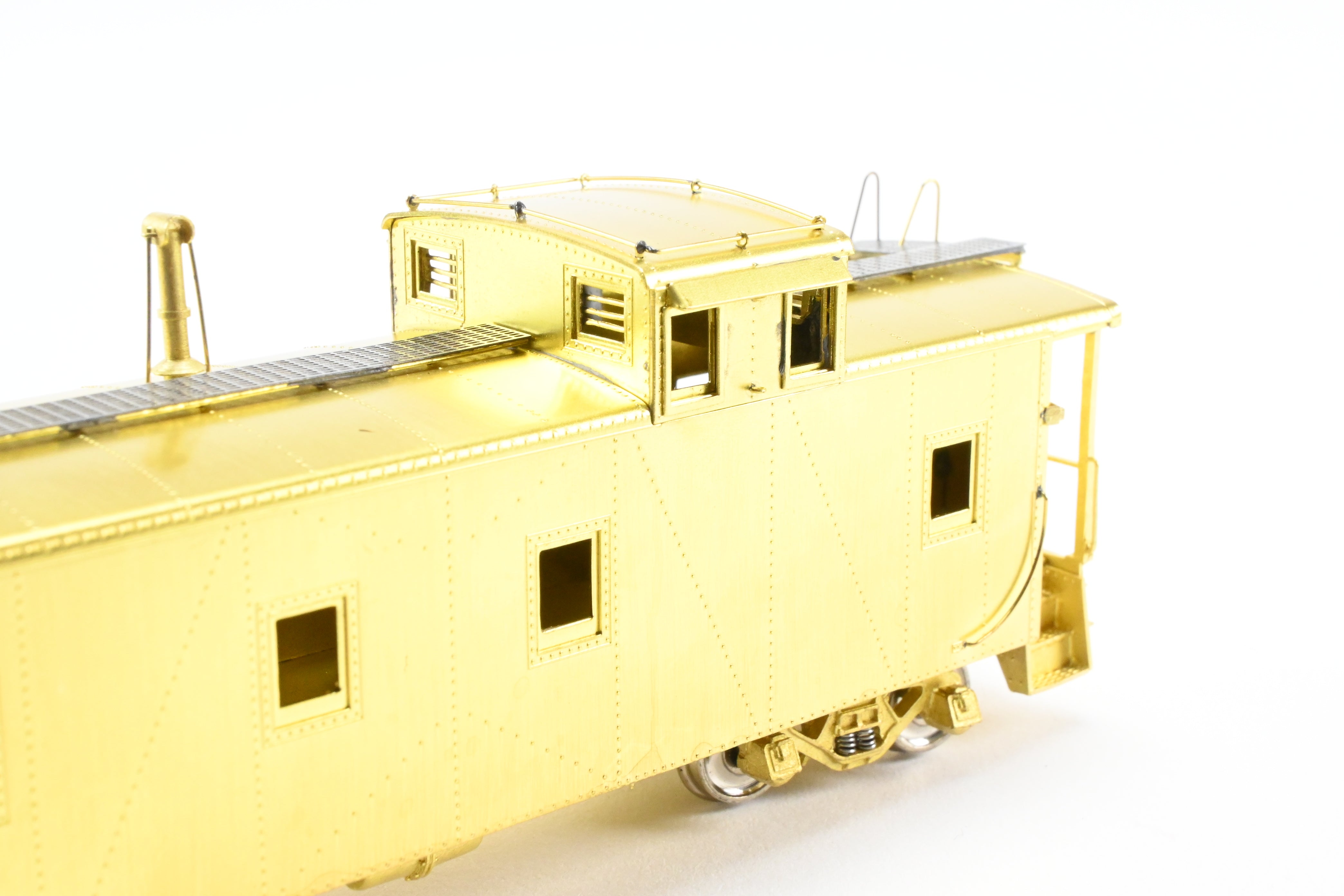 HO Scale Brass OMI - Overland Models, Inc. Missouri Pacific Steel Caboose with Rivets, Model Numbers Ranging from #1016 to #1050