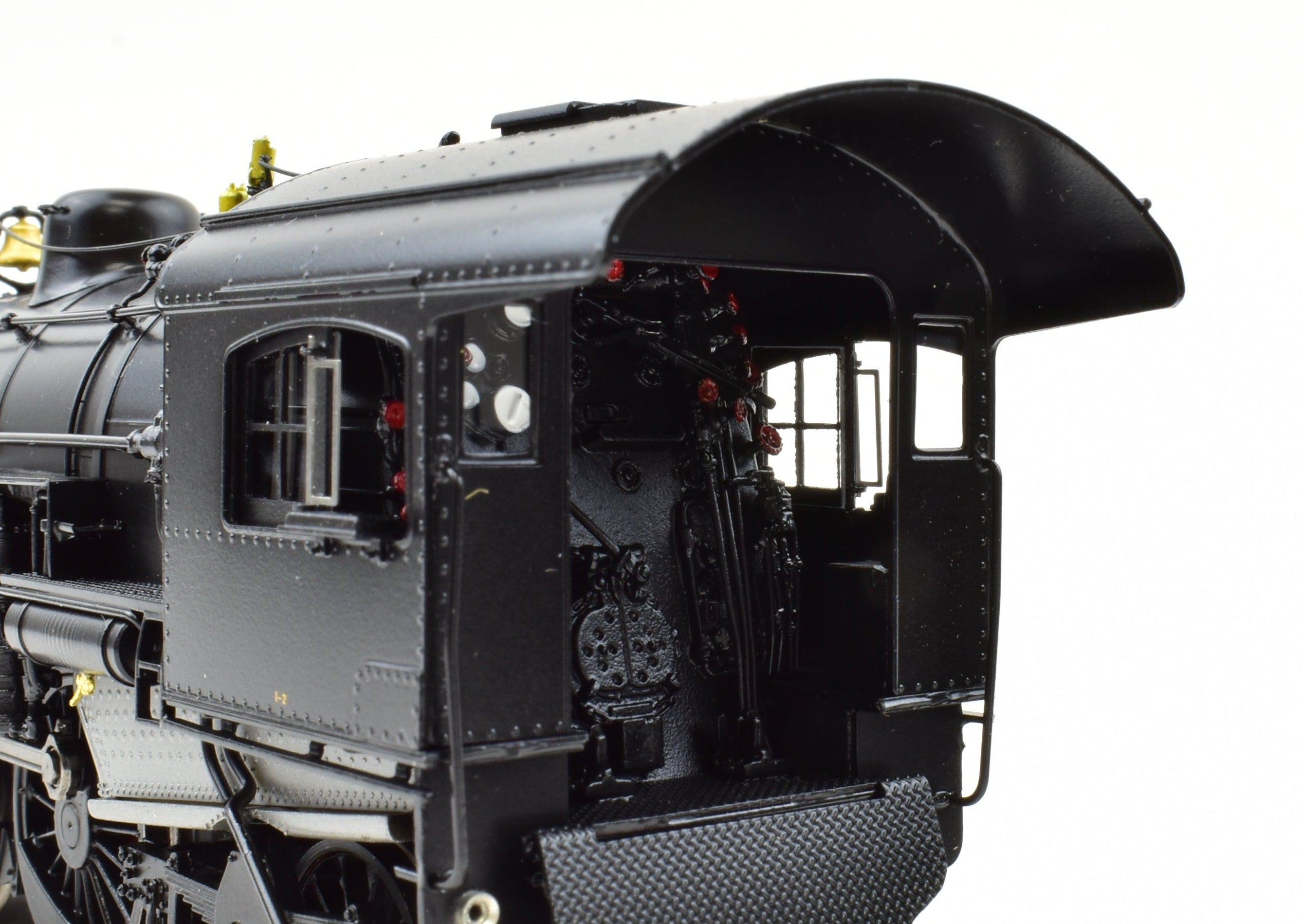HO Scale Brass Crown Custom Imports NH - New Haven I-2 4-6-2 Pacific Locomotive with ATS on Pilot and Factory Painted Finish