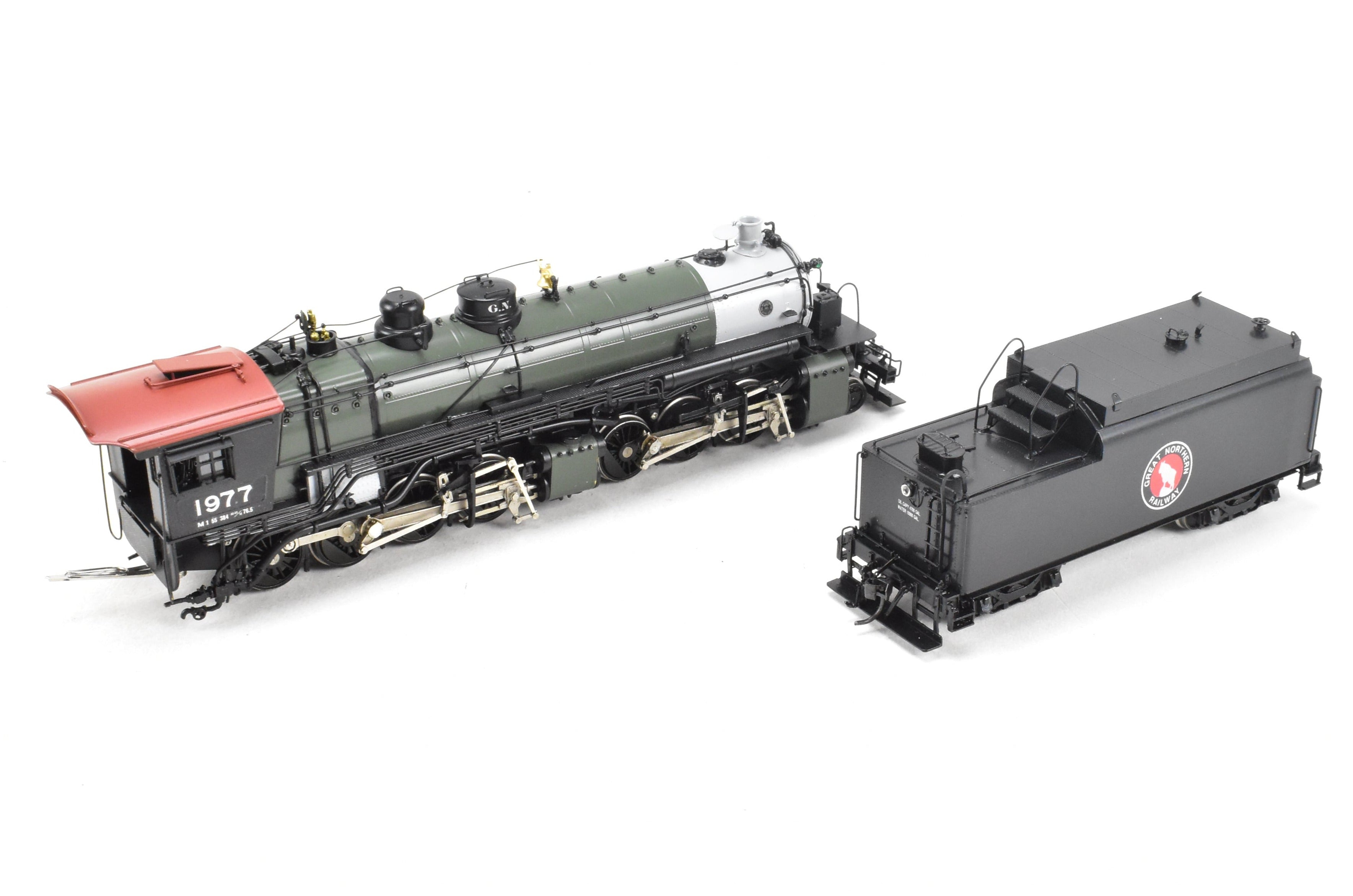 HO Scale Brass Challenger Imports Great Northern 2-6-8-0 Class M-2 FP No. 1977 Model