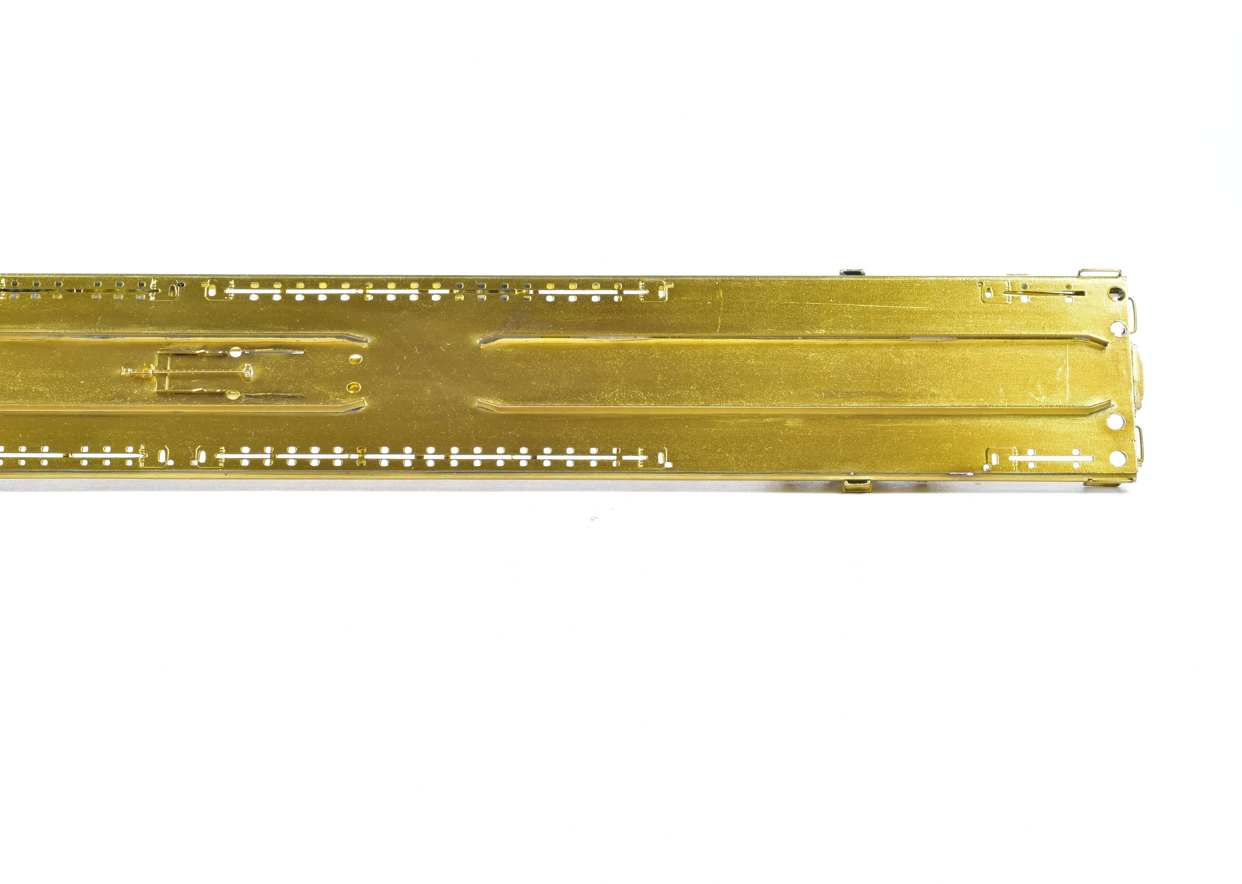 HO Scale Brass OMI - Overland Models, Inc. Maine Central (MEC) TOFC Trailer Train Flat Car Measuring 89 Feet and 4 Inches