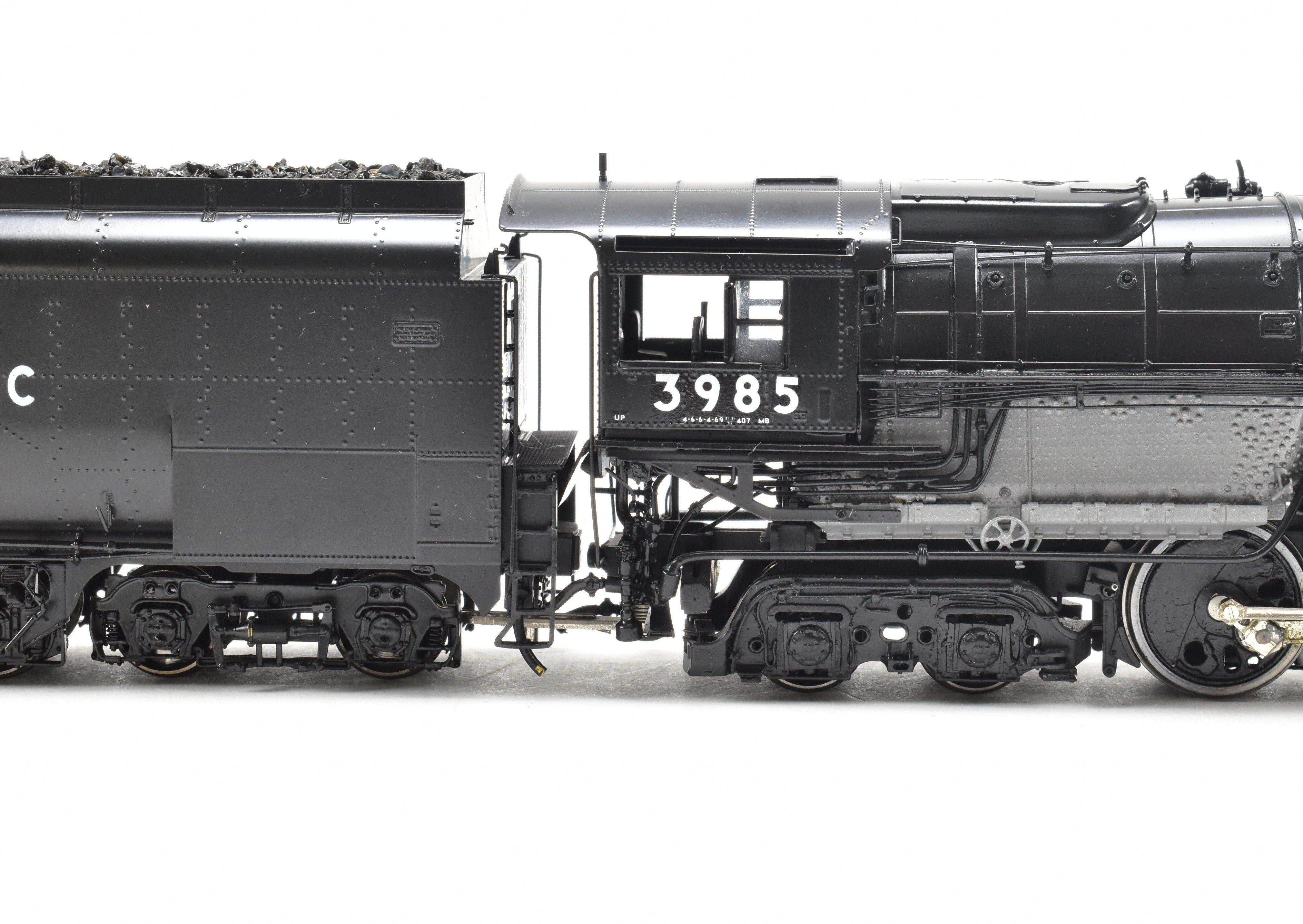 HO Scale Brass Union Pacific 4-6-6-4 Challenger FP 3985 Excursion Model by Overland