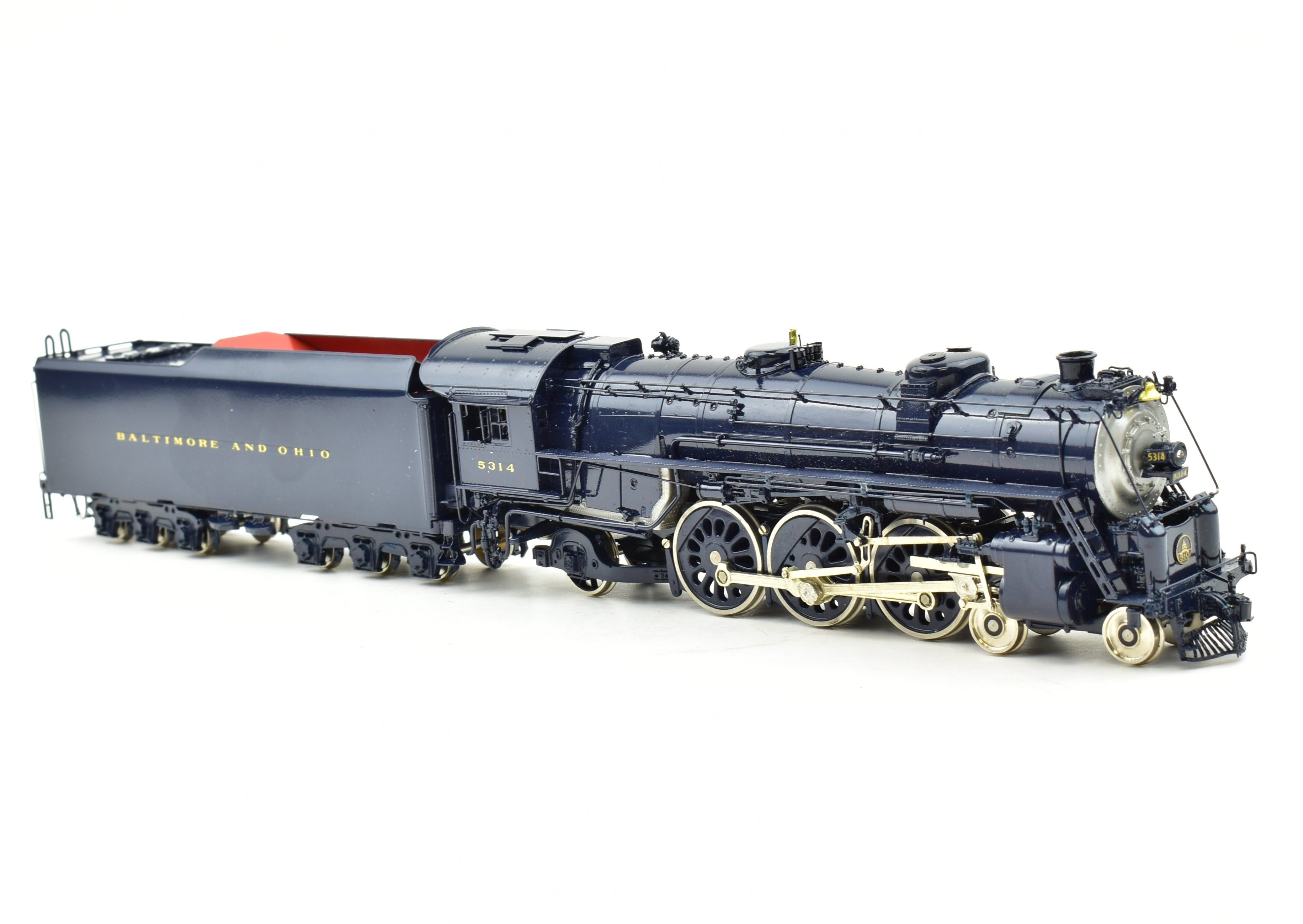 HO Scale Brass Key Imports B&O P-7e 4-6-2 Pacific #5314 Custom Series 47 FP Model