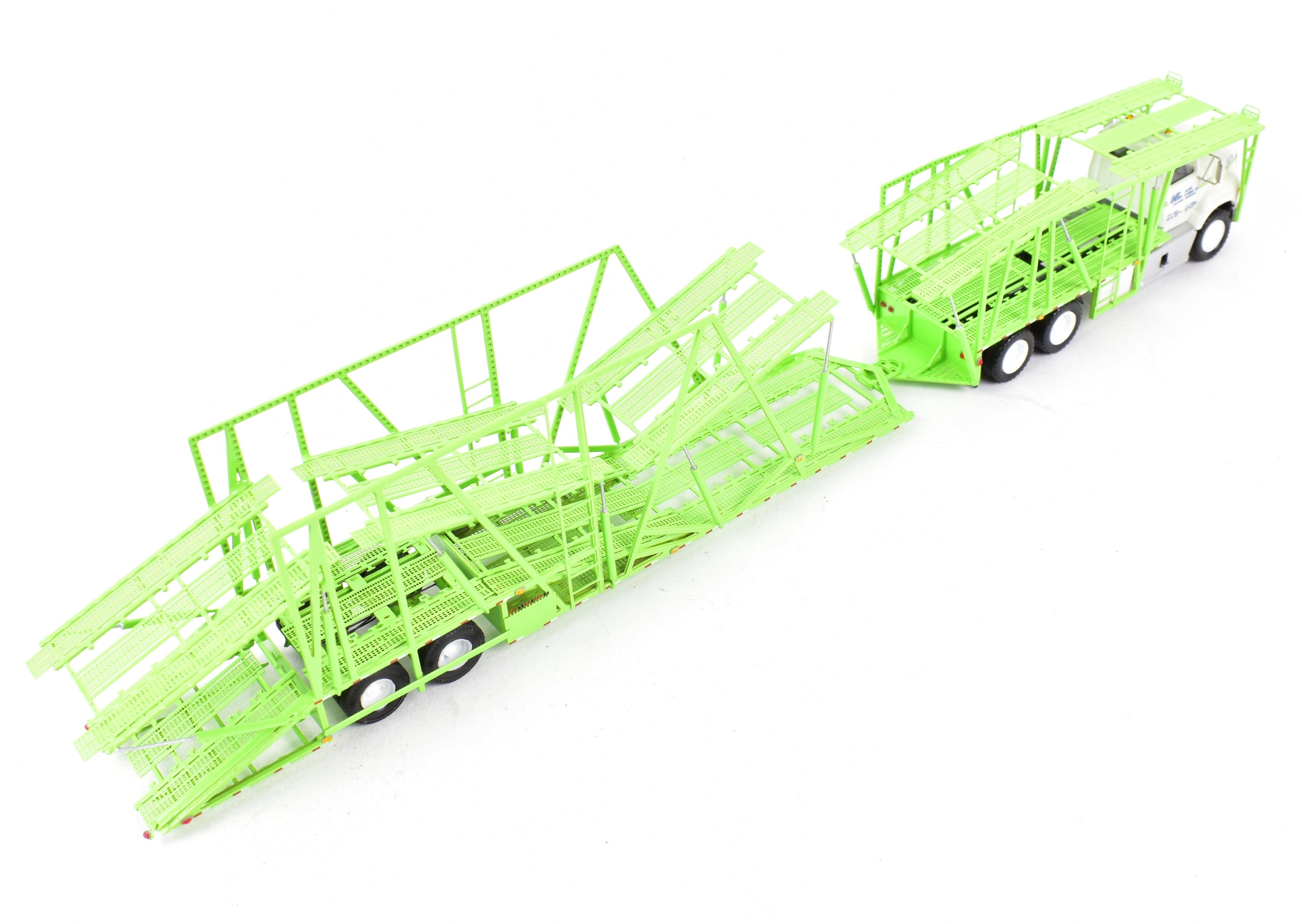 HO Scale Brass Commercial Allied Systems Auto Carrier Tractor Model No. 5275 by Lonestar Models with Factory Green Paint Finish
