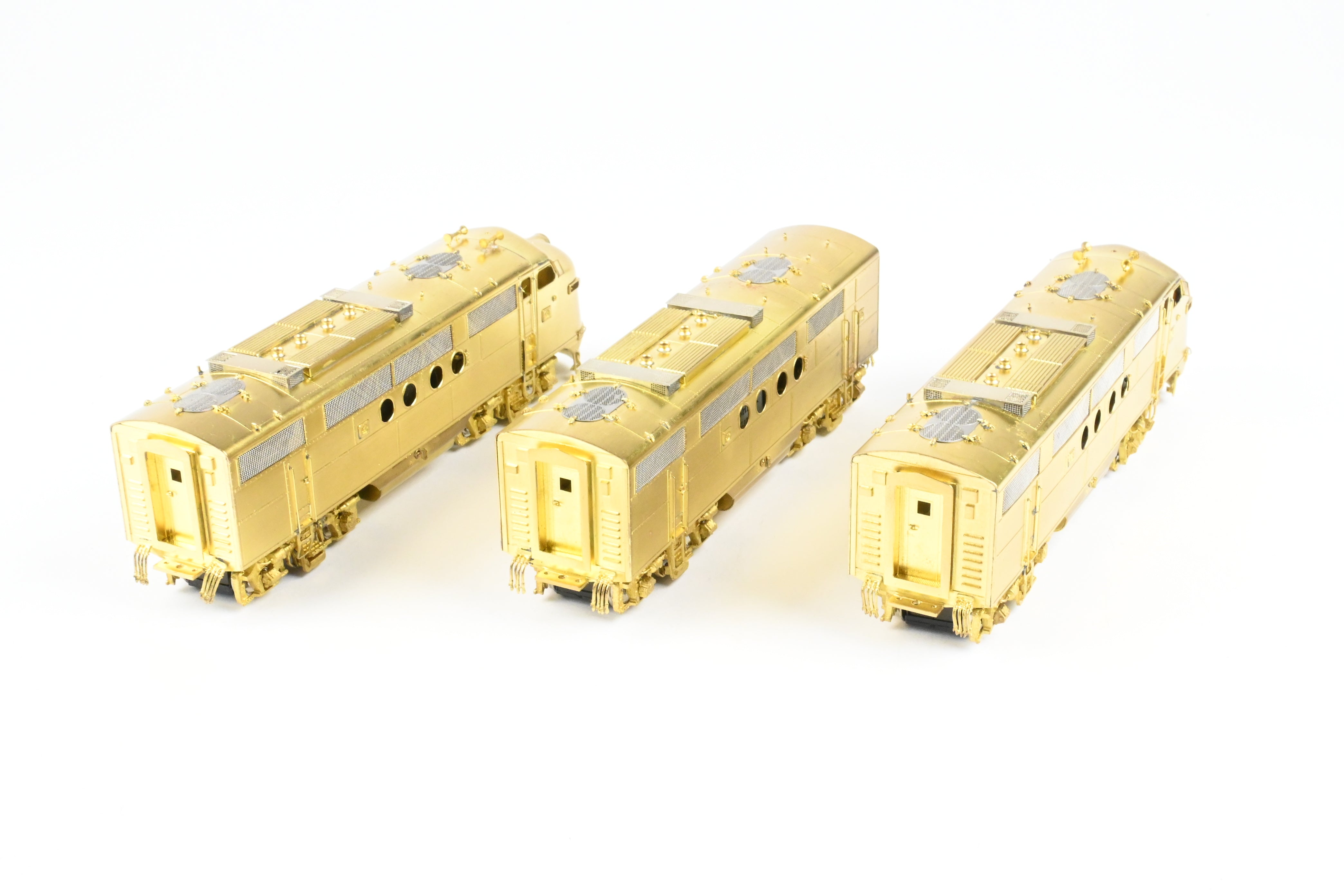 HO Scale Brass Model Train Set by Overland Models Inc. - DL&W Lackawanna EMD FT A/FTS B/FT A Set