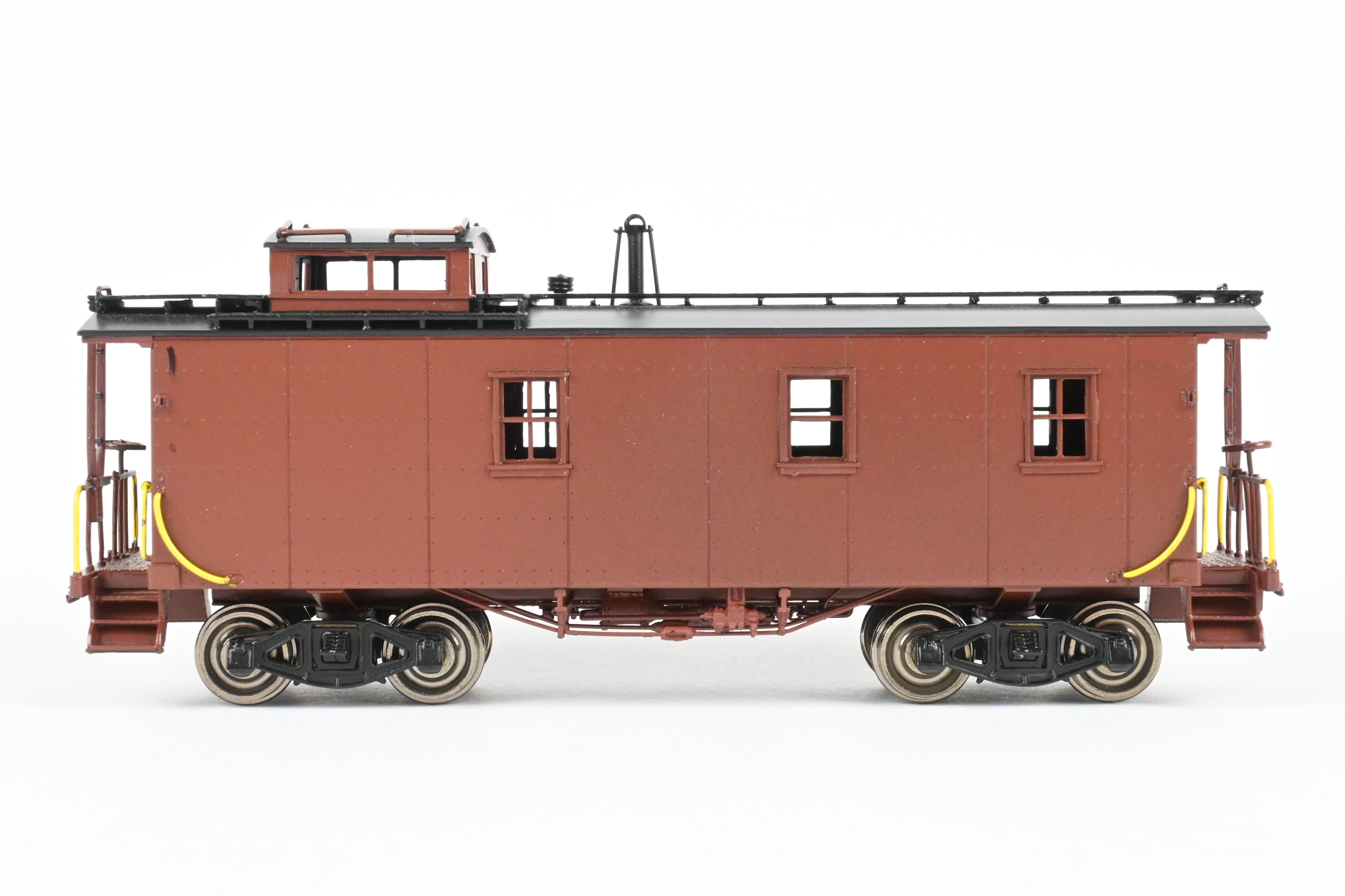 HO Brass OMI NYC 19000 Series Factory-Painted Unlettered Plywood Caboose Model