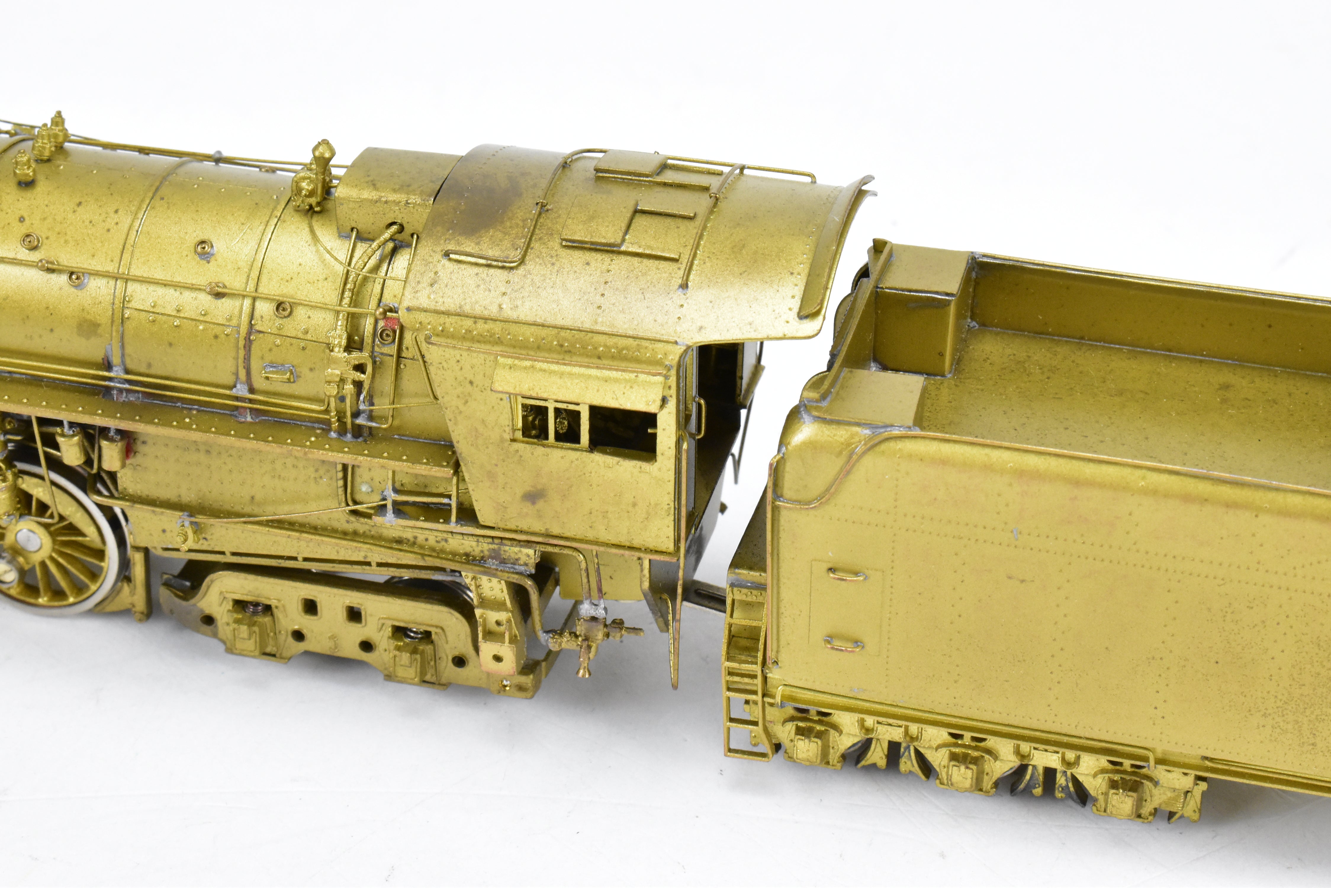 HO Scale Brass Model Train Key Imports D&RGW - Denver & Rio Grande Western M - 64 4 - 8 - 4 Northern Locomotive