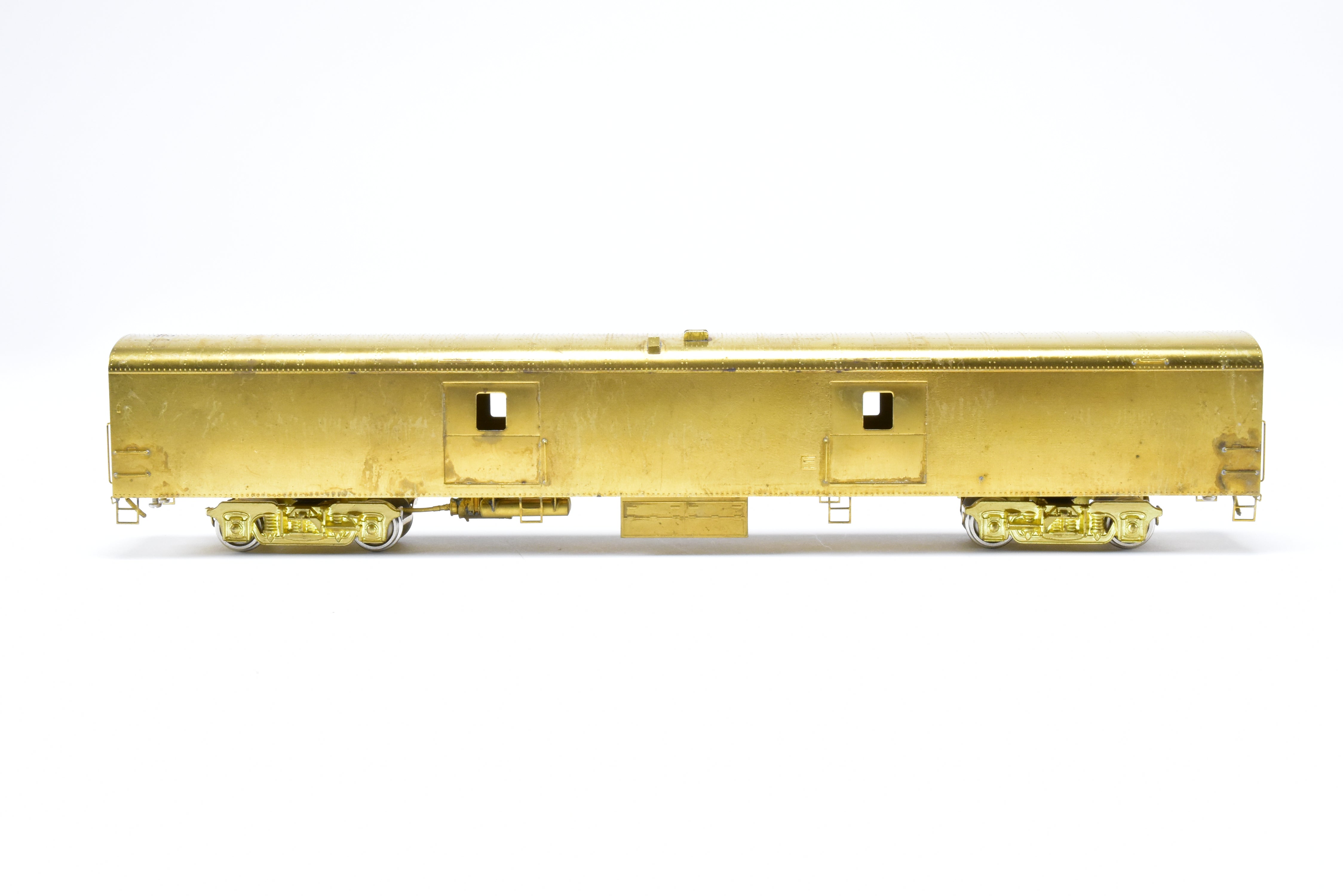 Hi - Country Brass Union Pacific ACF #5664 Baggage Car, Moderate Tarnish