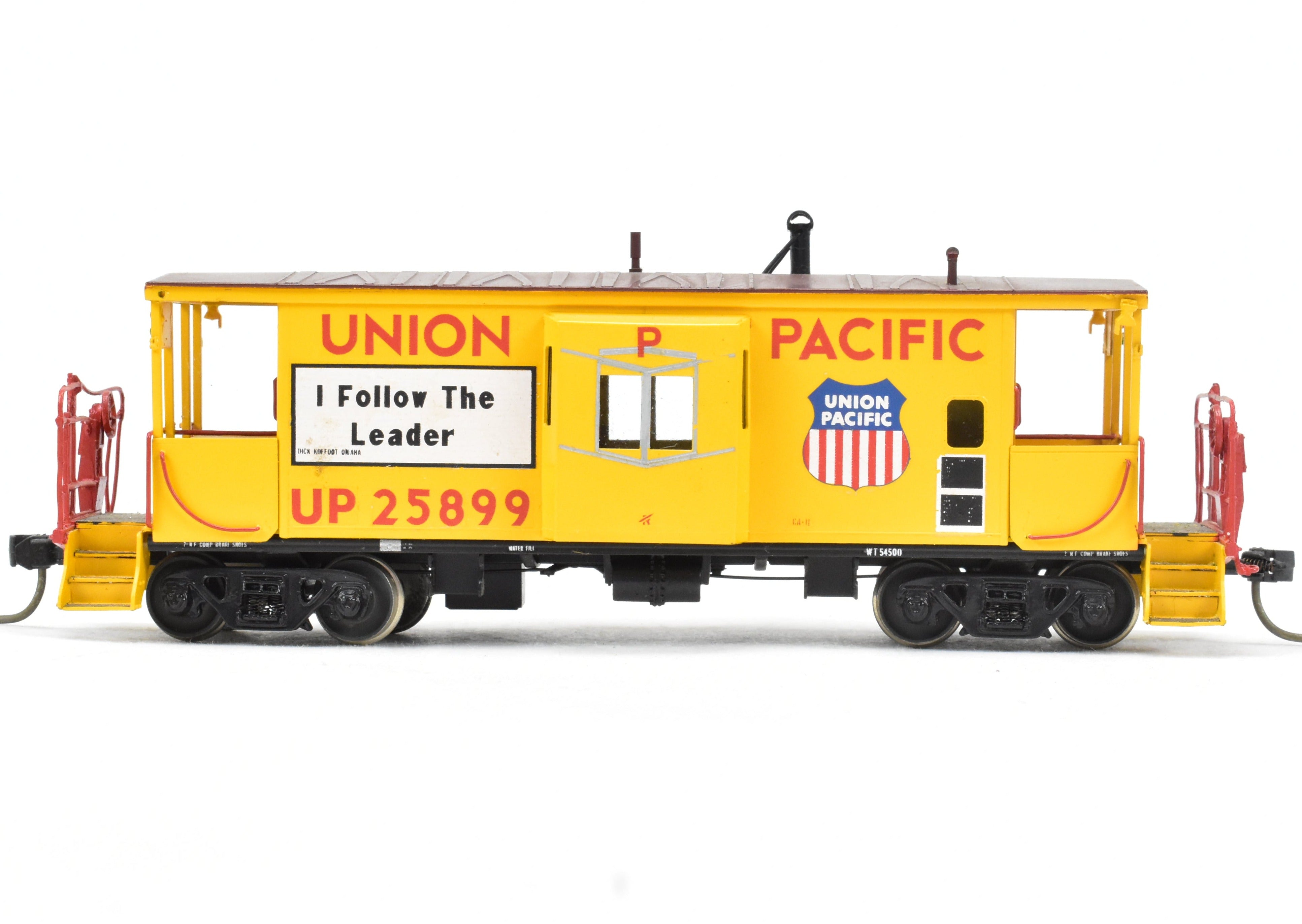 HO Scale Brass OMI - Overland Models, Inc. Union Pacific (UP) CA - 11M Caboose Model CP No. 25899 for Model Train Enthusiasts