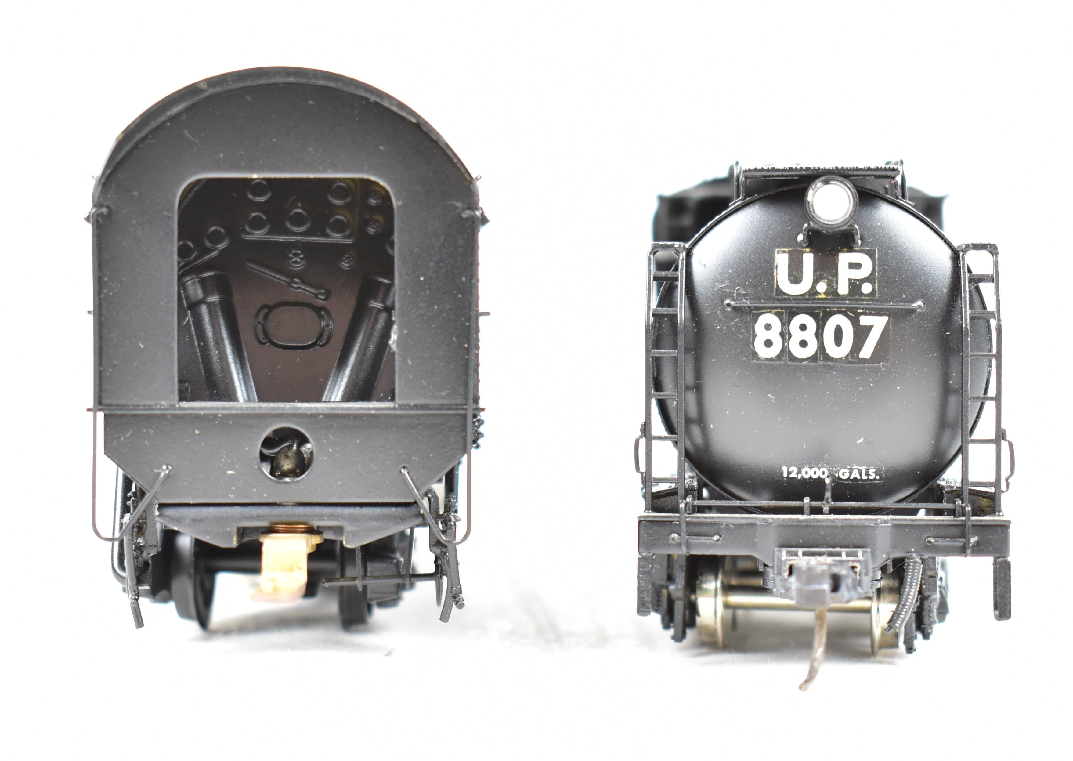 HO Scale Brass Train Model by Westside Model Co., Union Pacific 8800 Class 4-10-2 Locomotive, Custom Painted with Number 8807