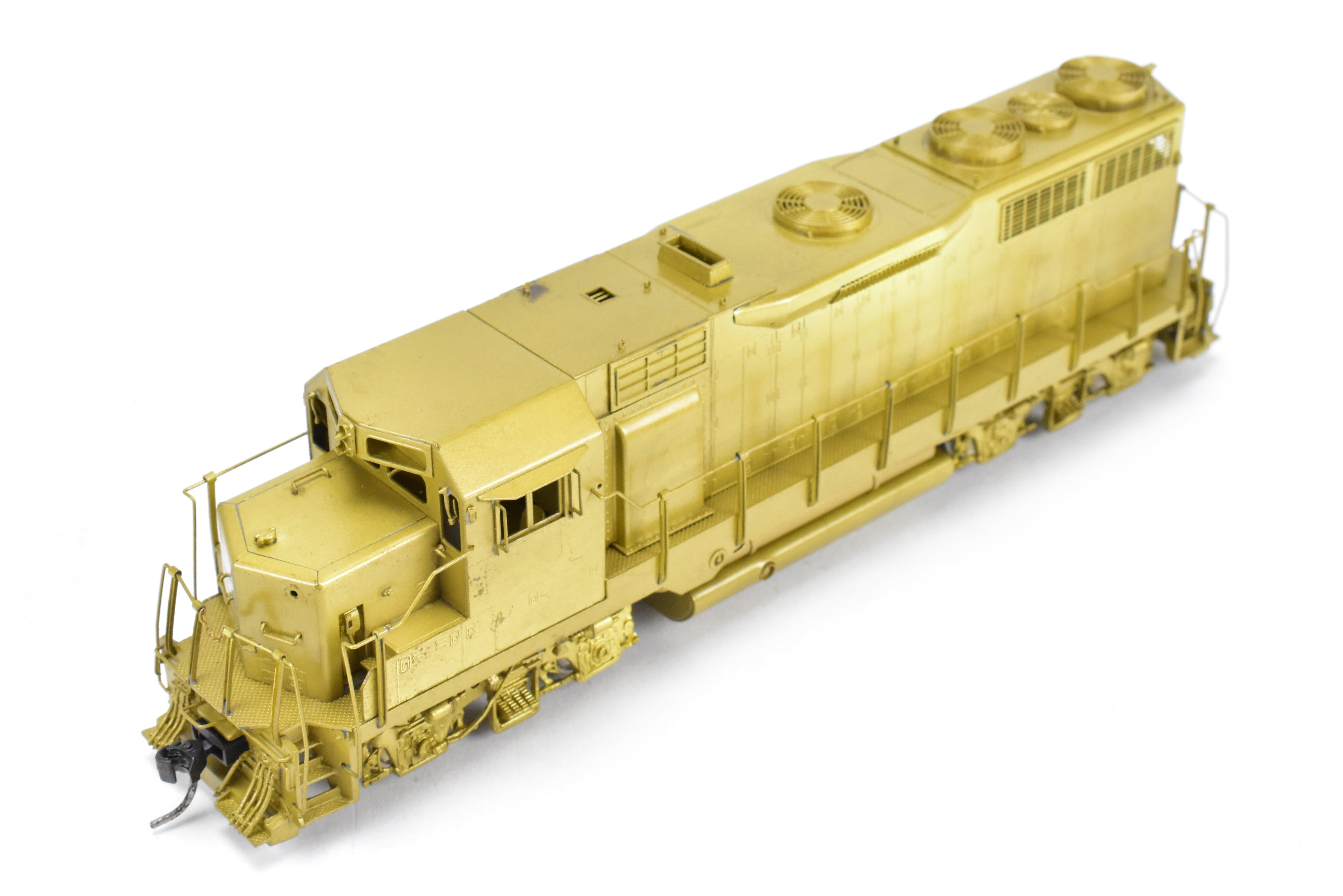 HO Scale Brass Model Train - Overland Models Inc. EMD GP35 Locomotives with Dynamic Brakes and High Headlight for Various Railroad Lines