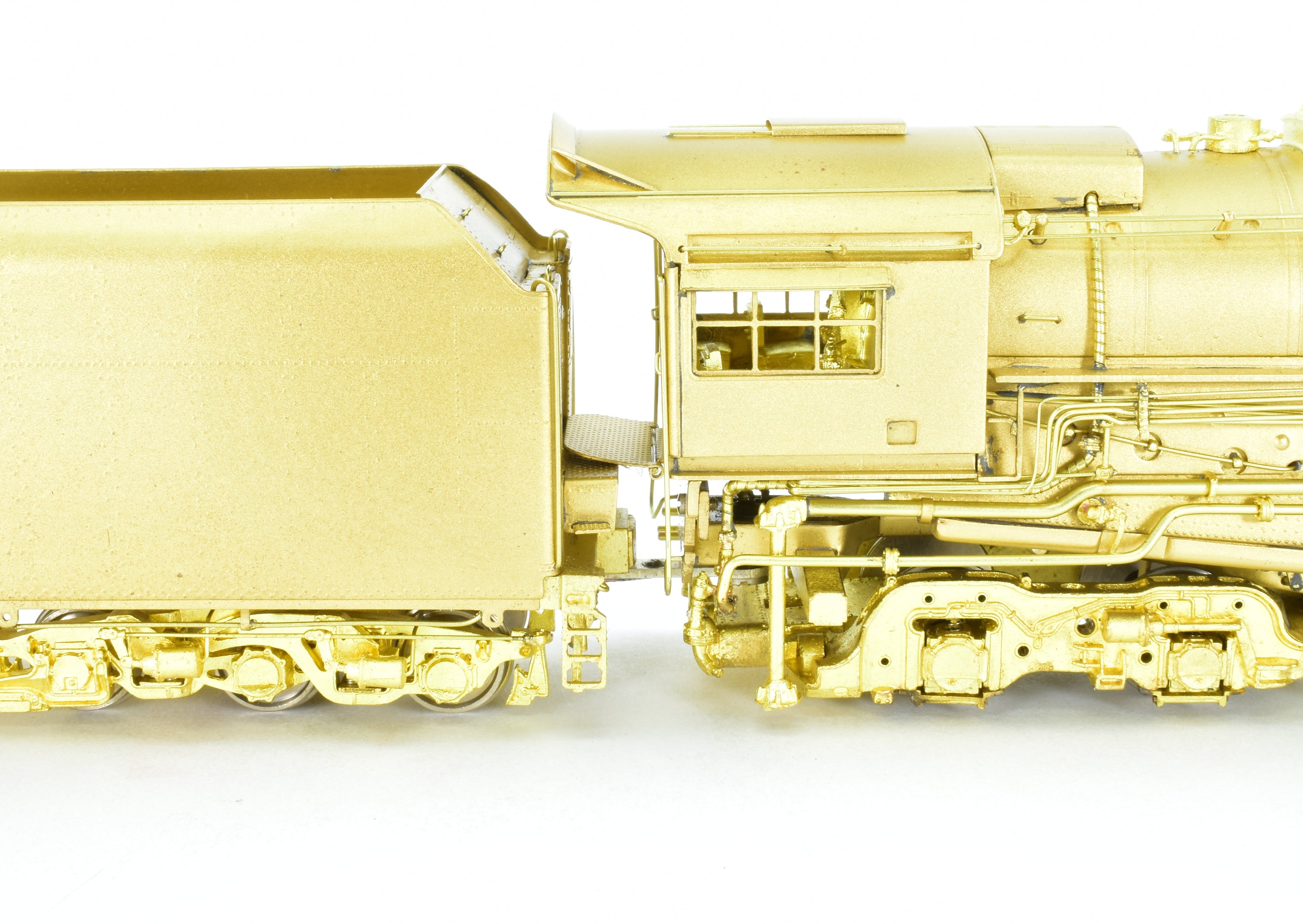 HO Scale Brass Key Imports Chesapeake & Ohio J - 3a 610 Class 4 - 8 - 4 Steam Locomotive Model in Greenbrier Color